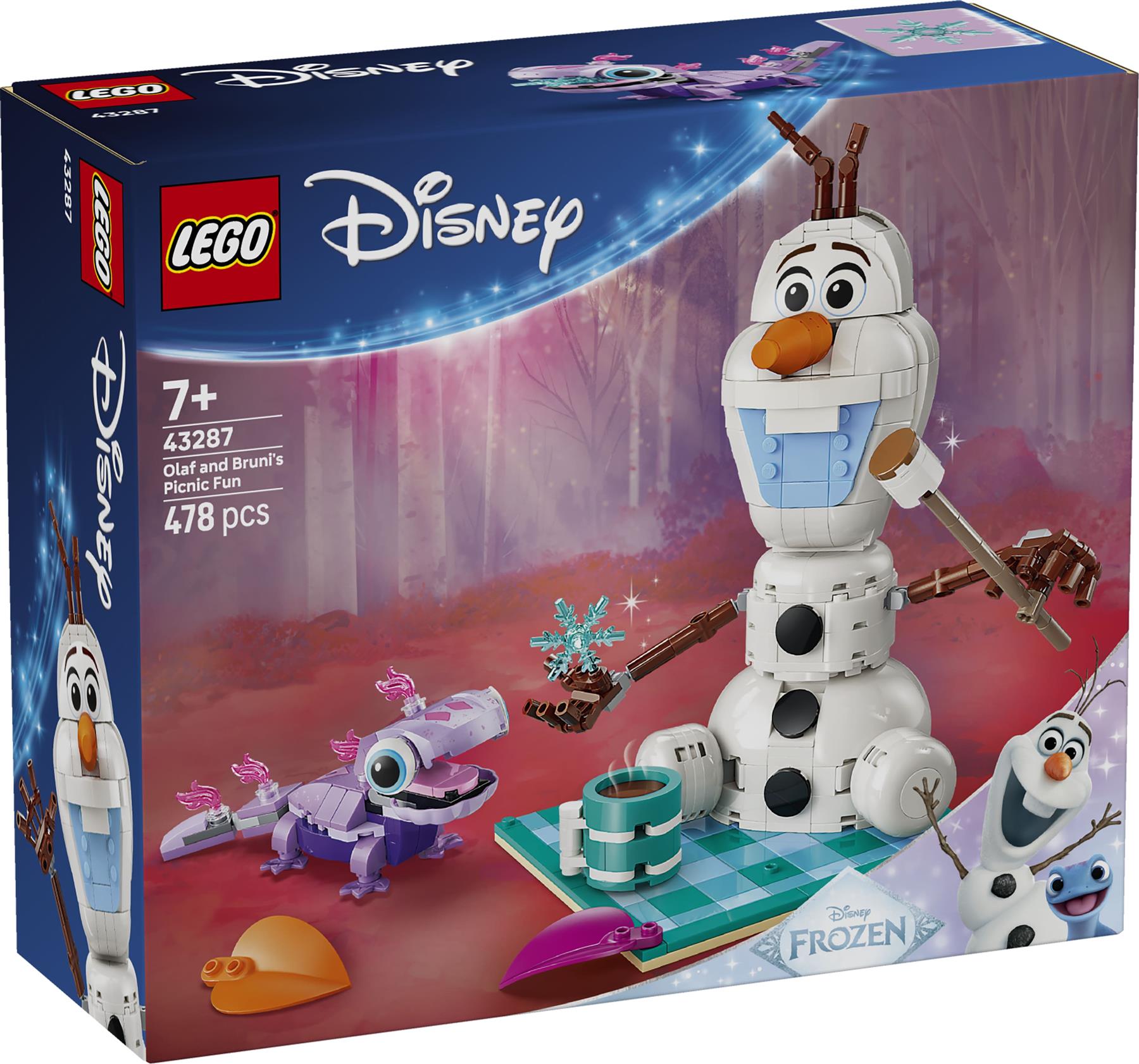 LEGO Disney Frozen Olaf and Bruni’s Picnic Fun 43287