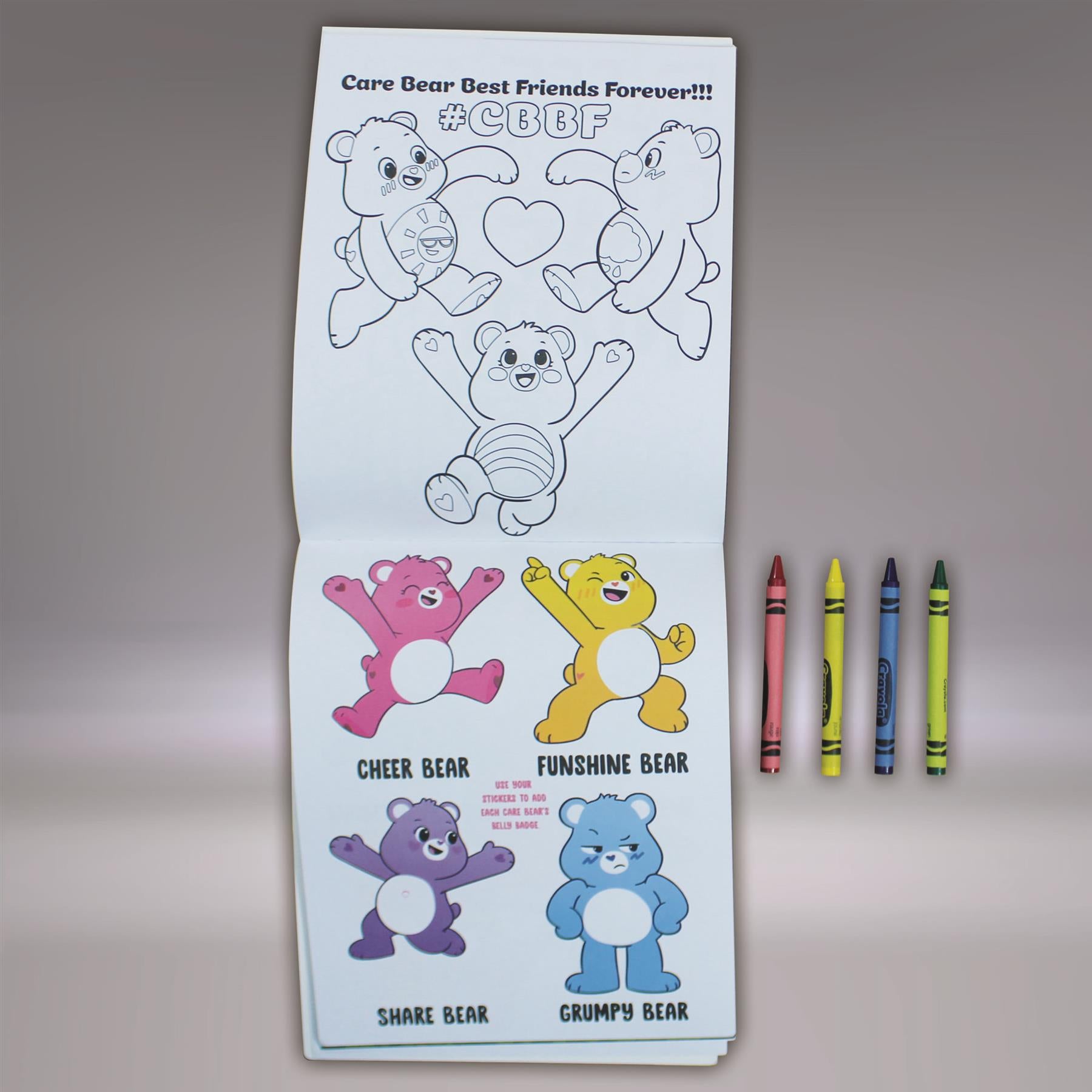 Crayola Care Bears Tin of Books