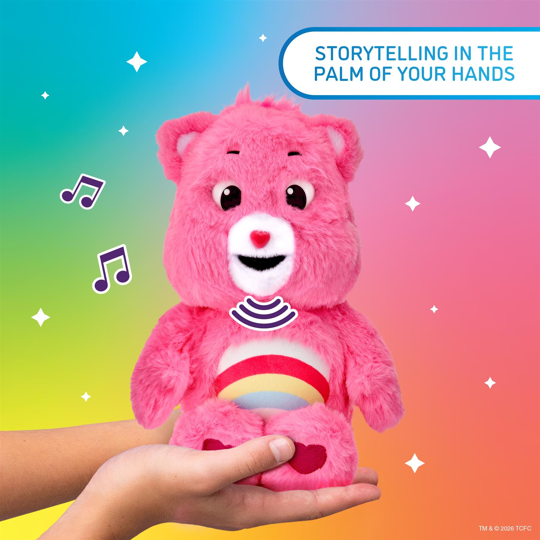 Care Bears Cheer Palm Puppetronic Plush