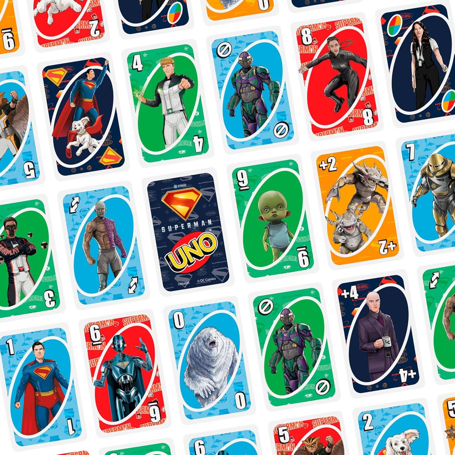 UNO Superman Card Game