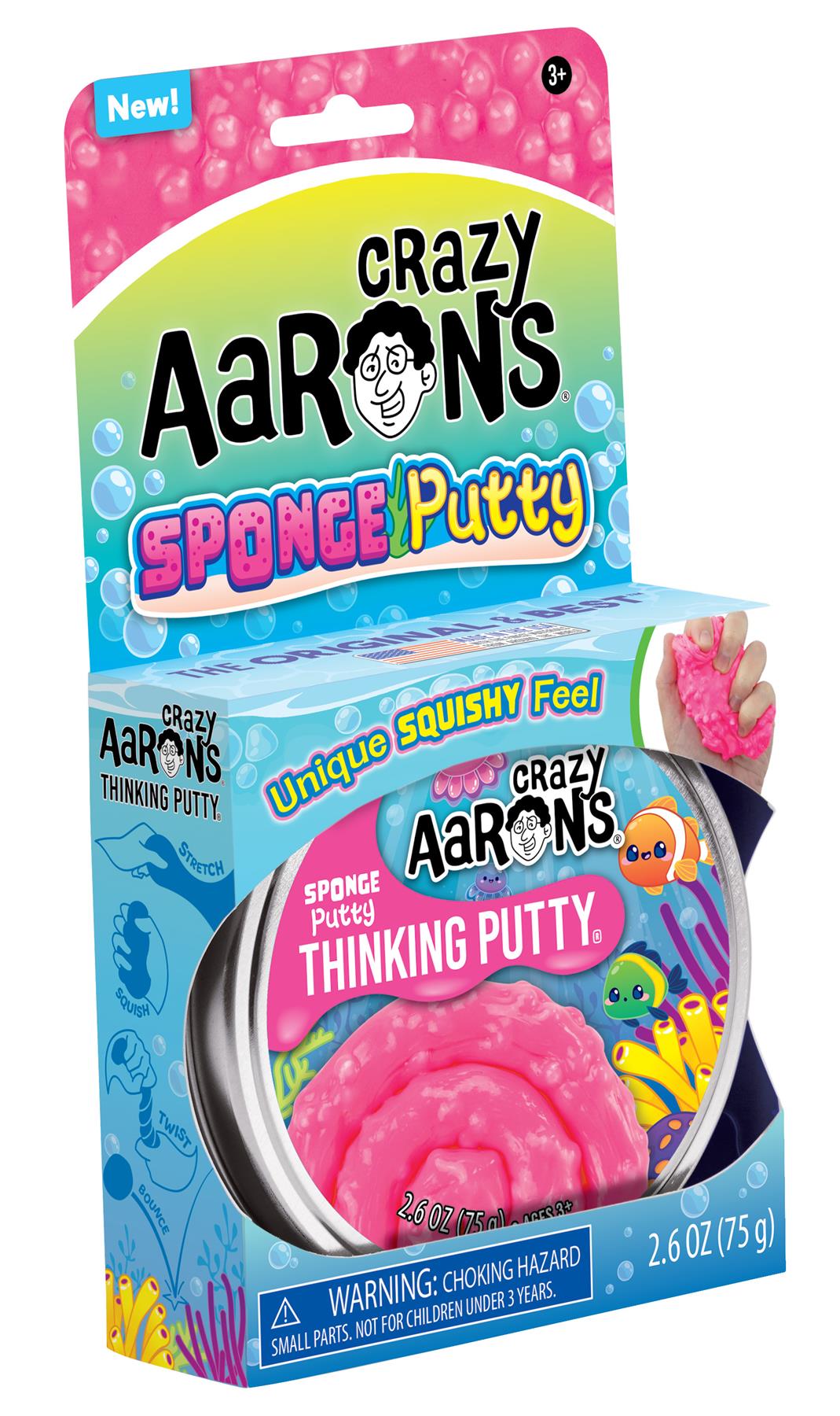 Crazy Aaron's Thinking Putty Trendsetters Sponge Putty