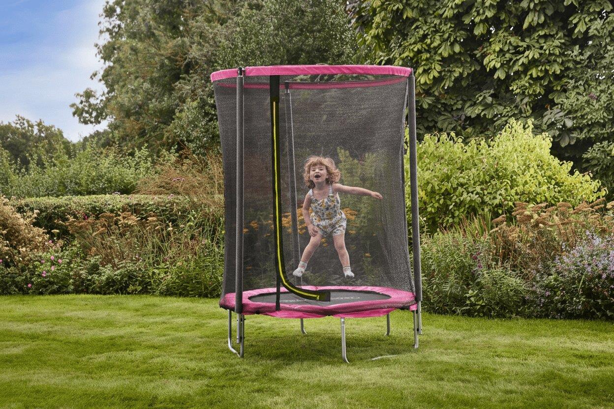 Sportspower 4.5ft Trampoline - Pink