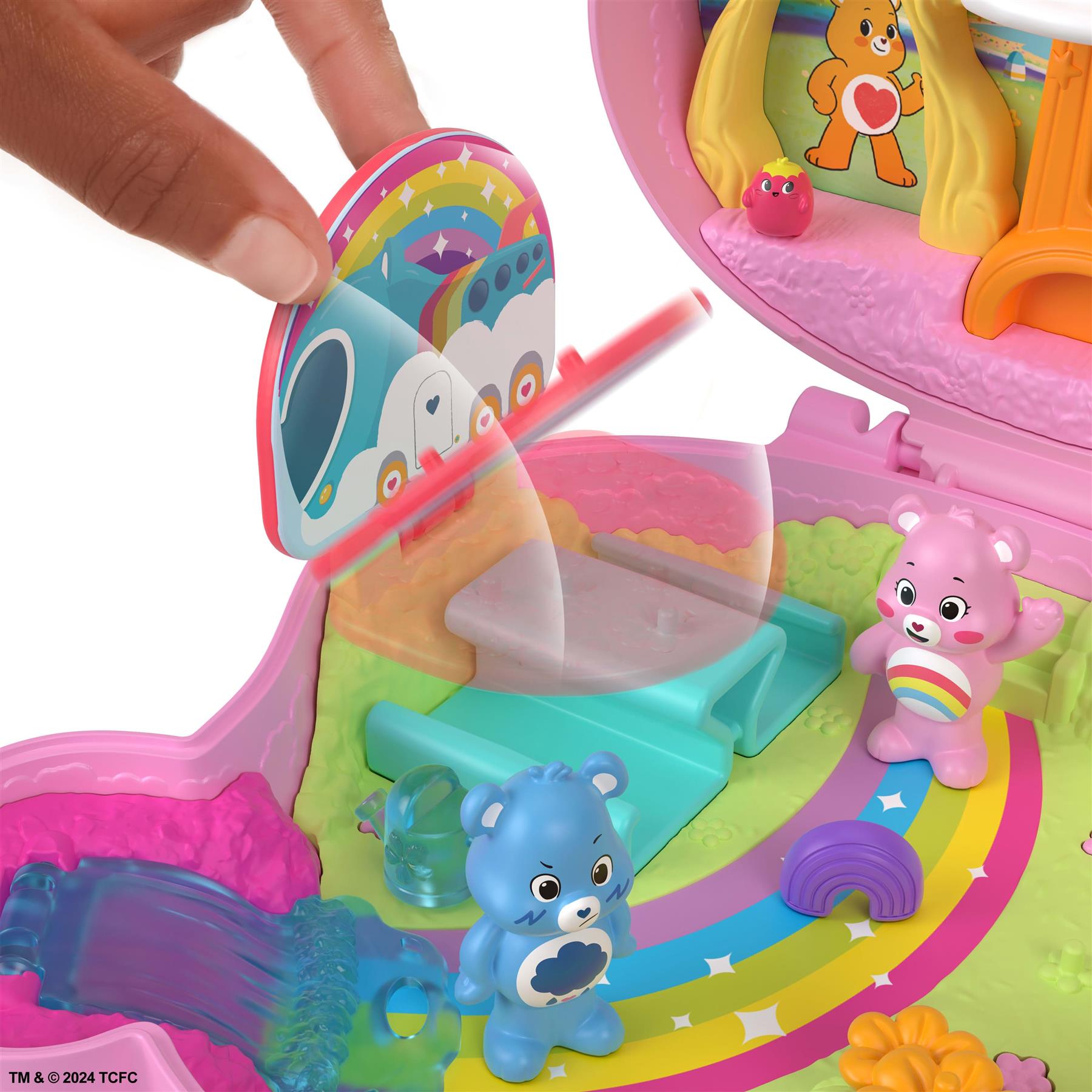 Polly Pocket x Care Bears Dolls & Playset