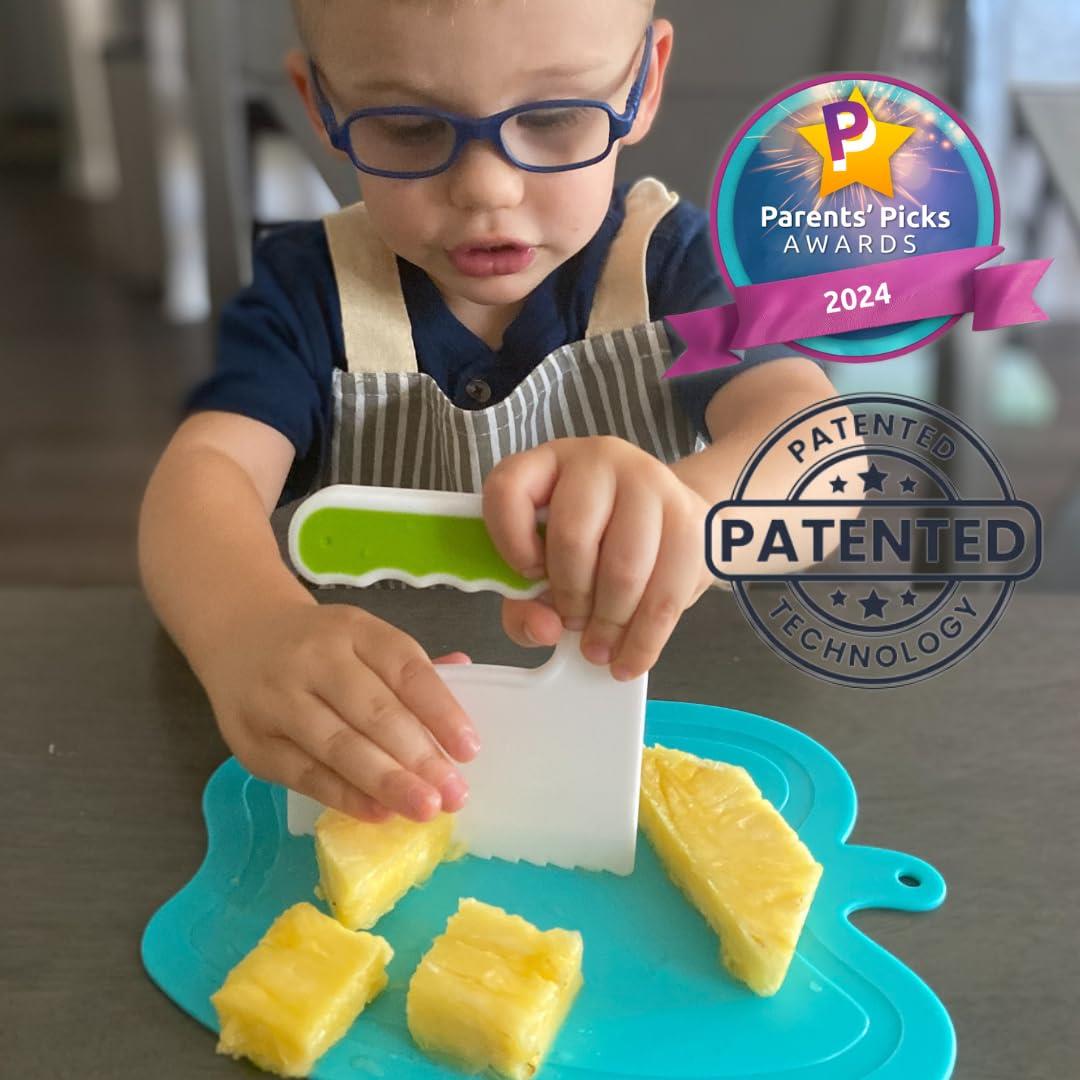 Tovla Jr Toddler 2-Piece Kids' Cutting Set