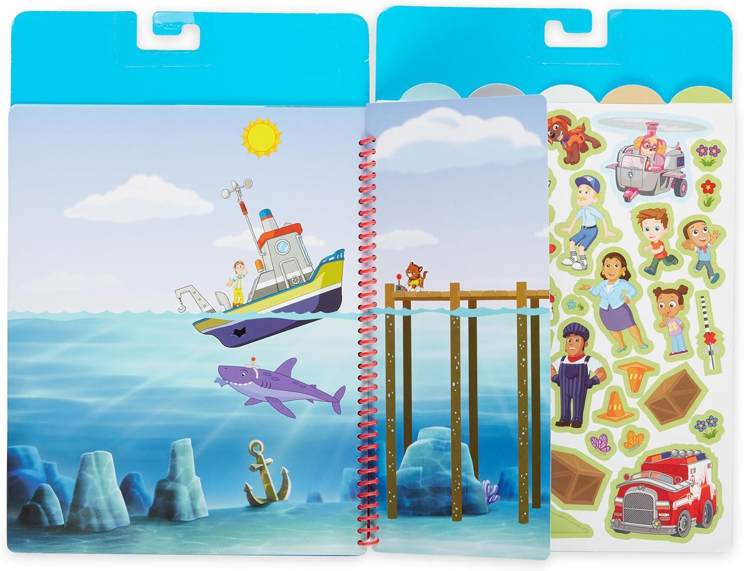 Melissa and Doug PAW Patrol Restickable Puffy Stickers  - Adventure Bay