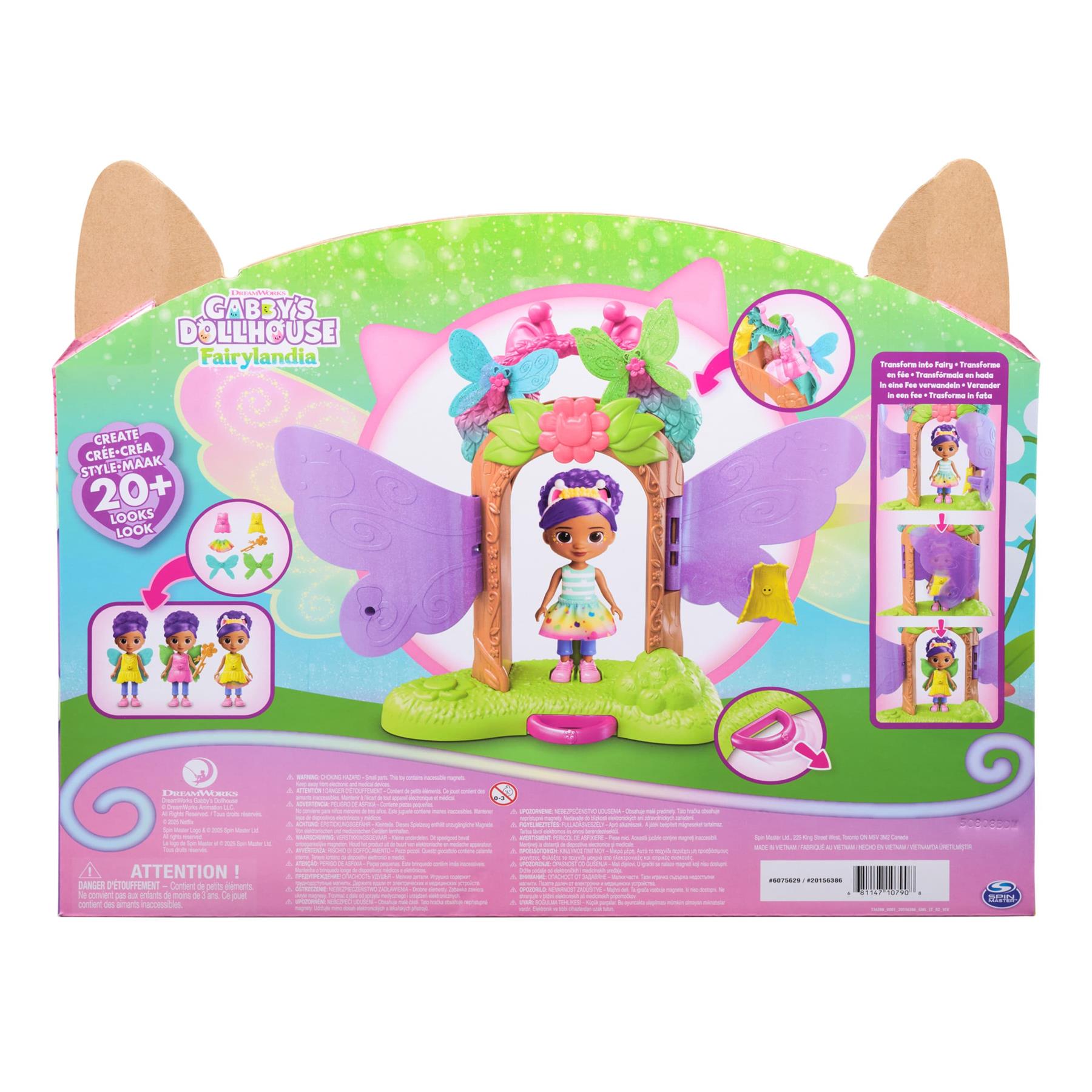Gabby's Dollhouse Fairylandia Reveal Playset