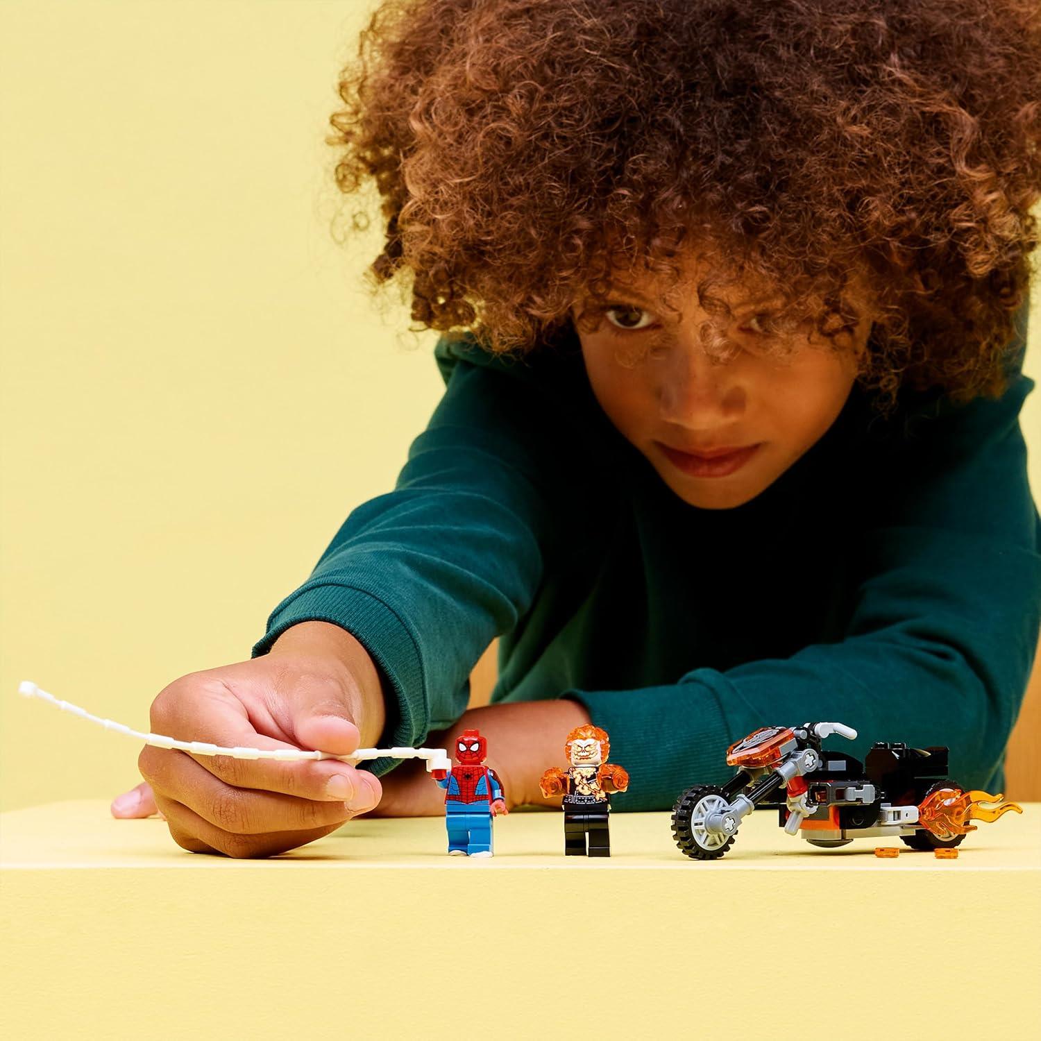 LEGO Spider-Man vs Ghost Rider Motorcycle 76335