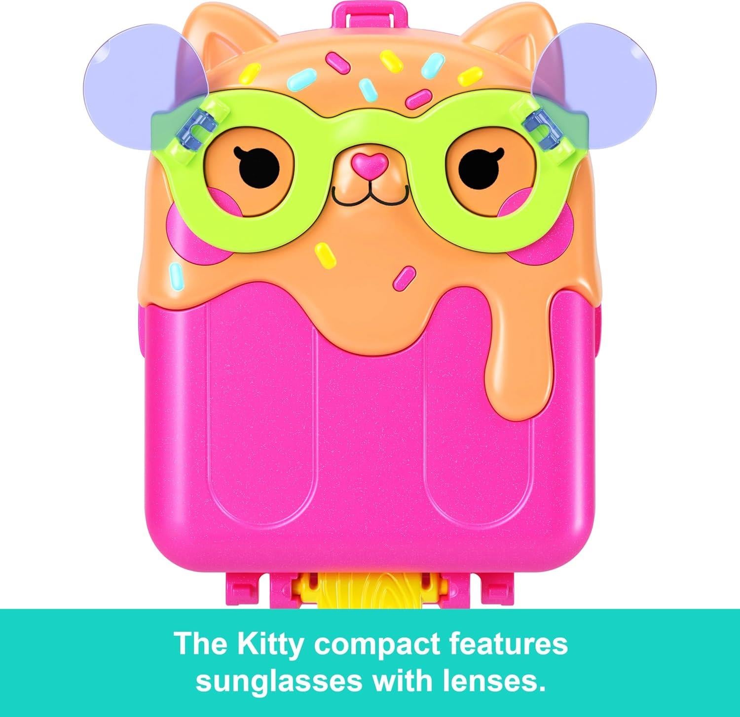 Polly Pocket Kitty Popsicle Resort Compact Playset