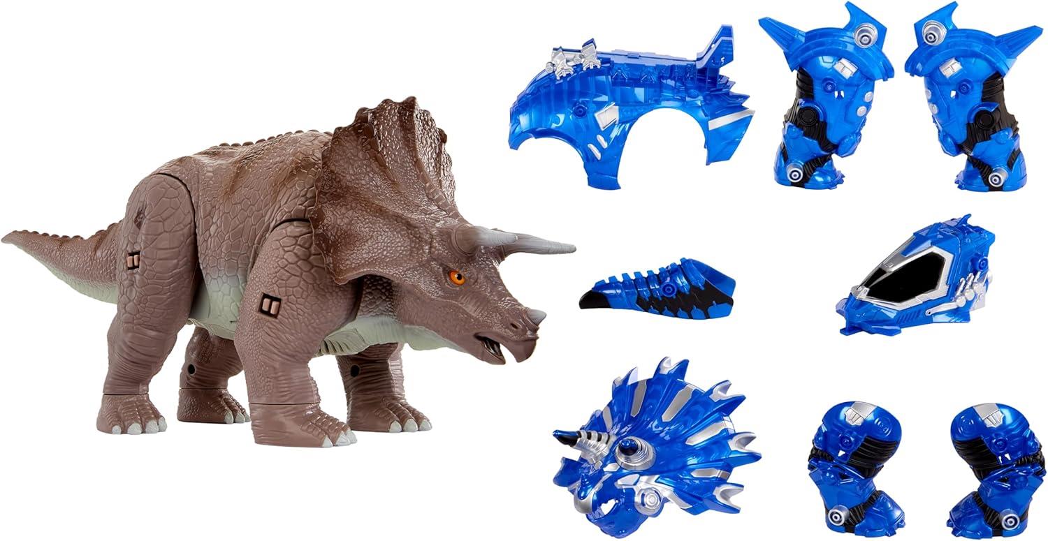 Armosaurs Armor-Up Dinosaur Triceratops - Cobalt