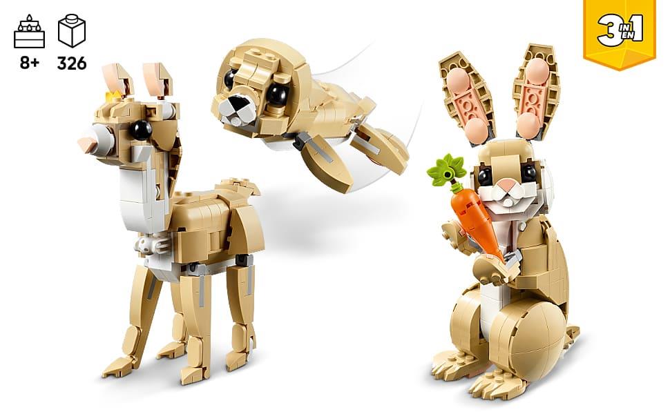 LEGO Creator 3-in-1 Cute Bunny 31162