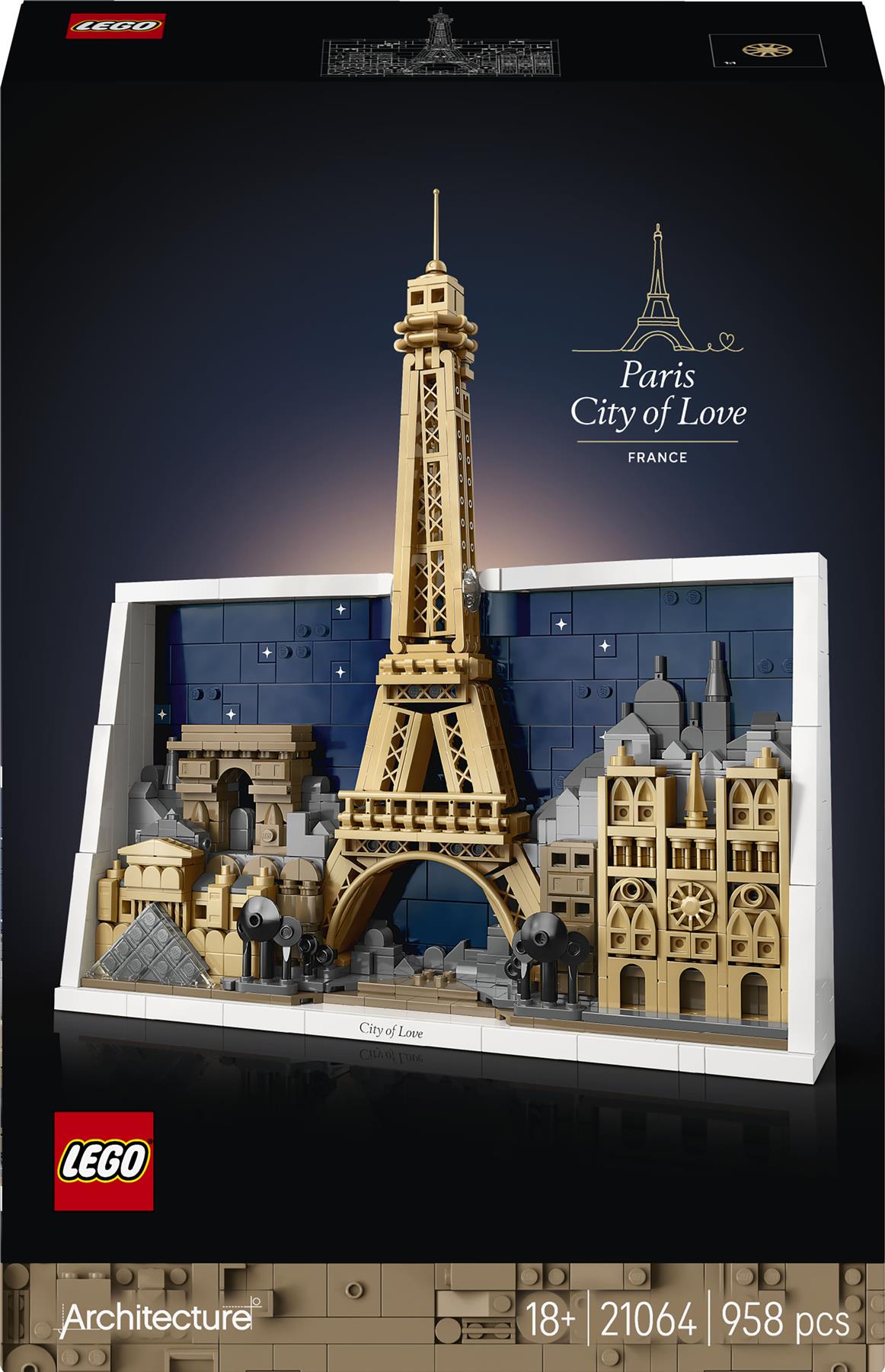 LEGO Architecture Paris City of Love 21064