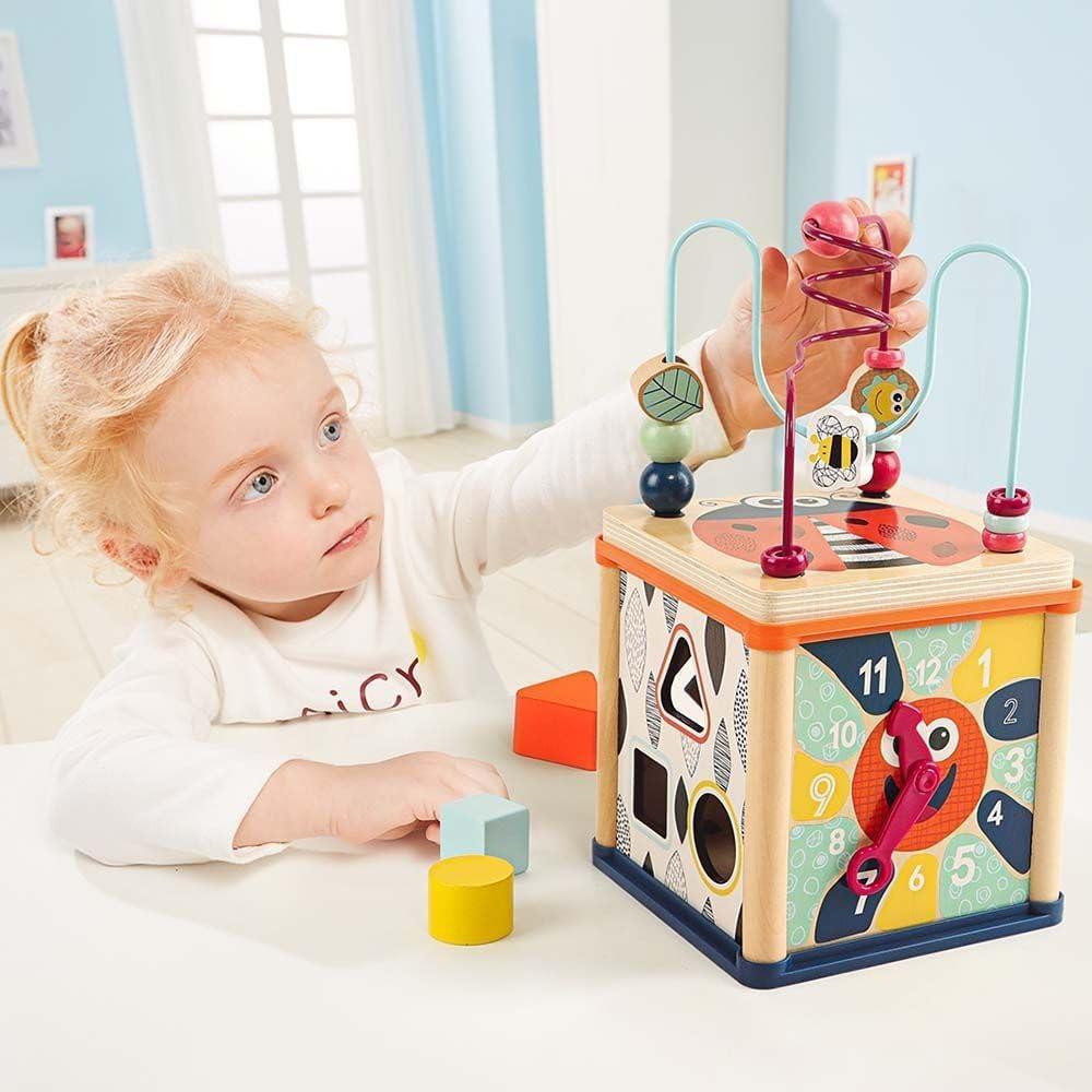 Topbright Wooden Activity Cube