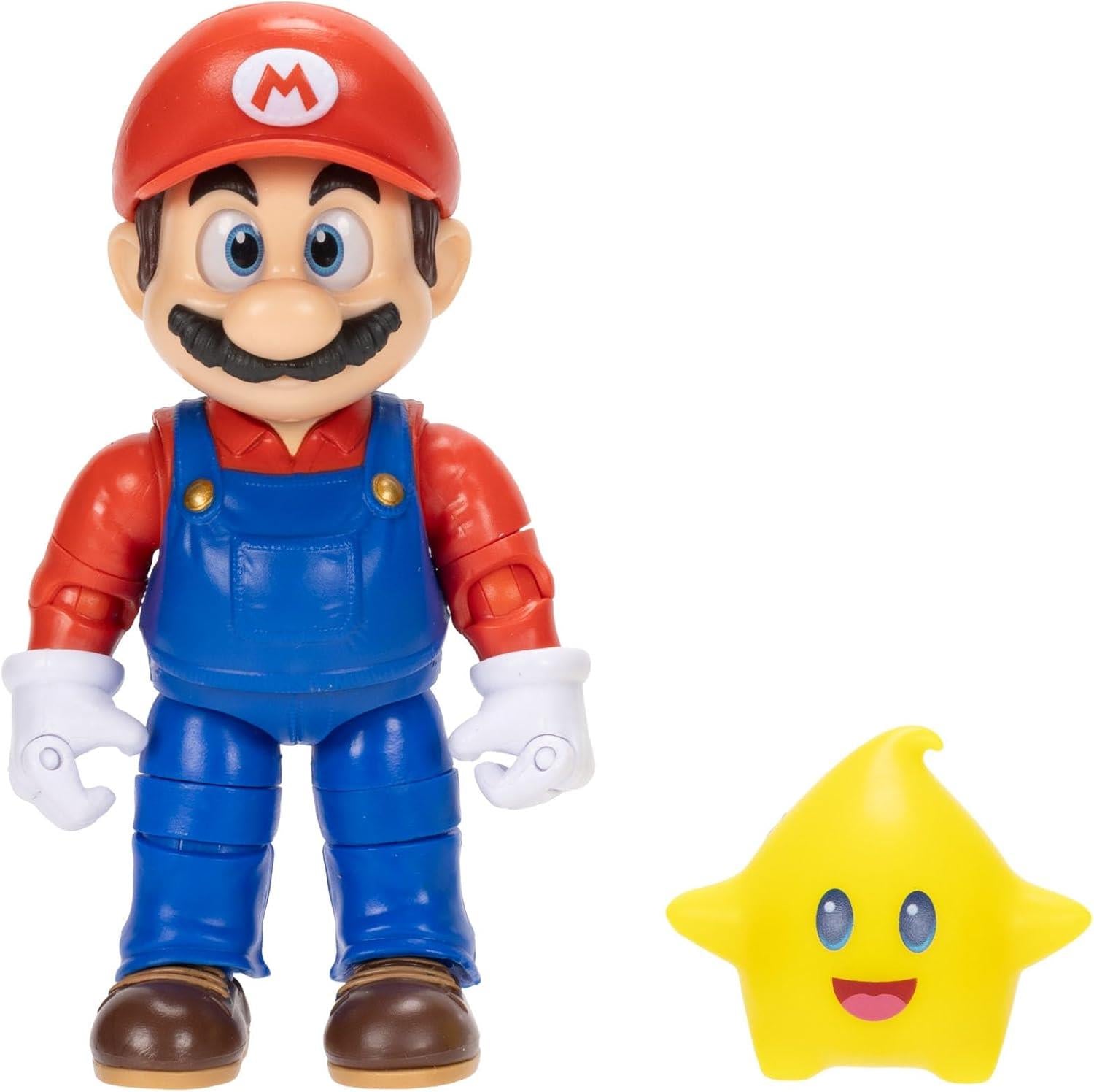 Super Mario Galaxy Movie 5 Inch Action Figure - Mario