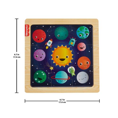 Fisher-Price Wooden Musical Jigsaw Puzzle Assortment