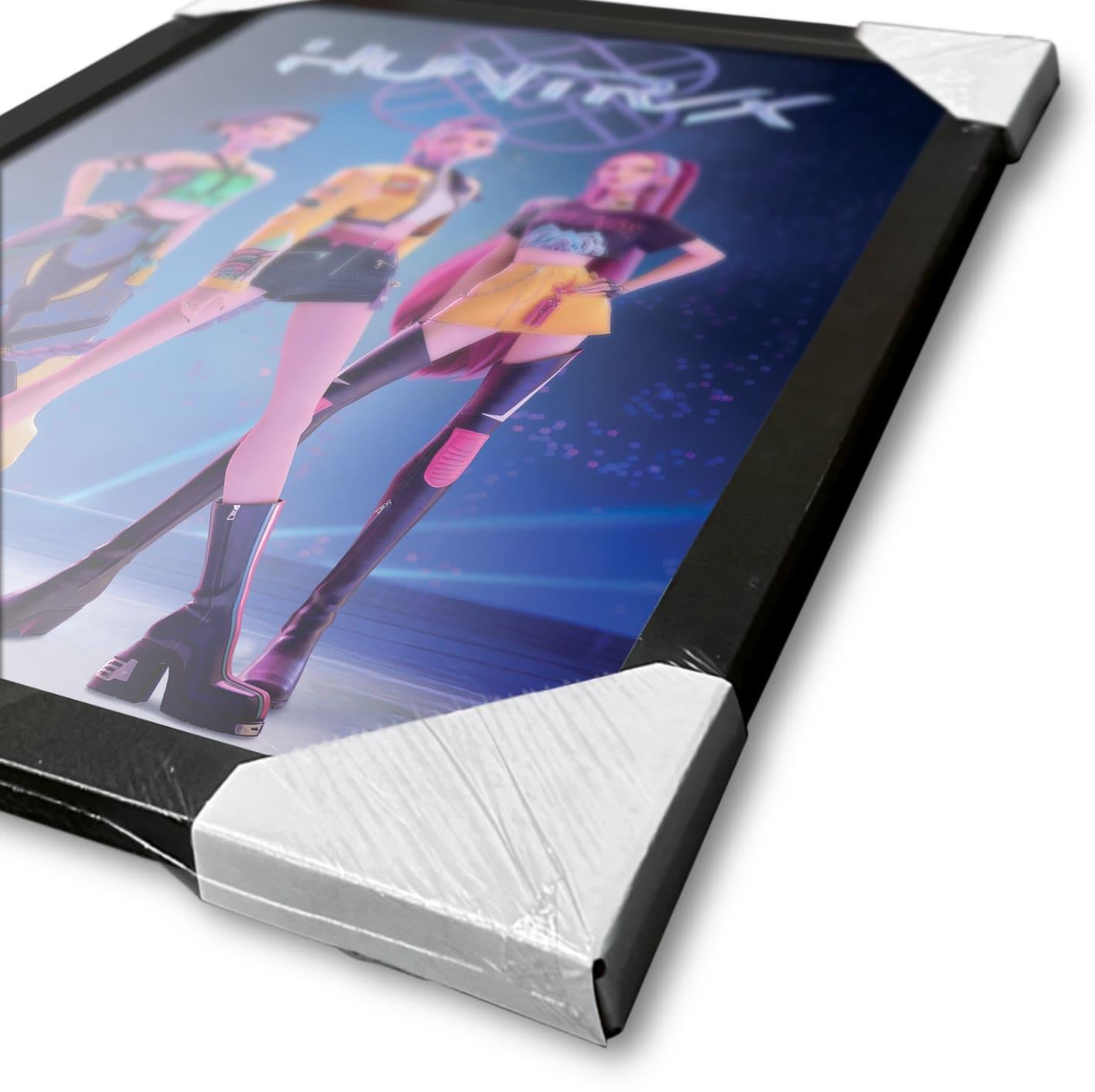 KPop Demon Hunters Huntrix Framed Collector Print