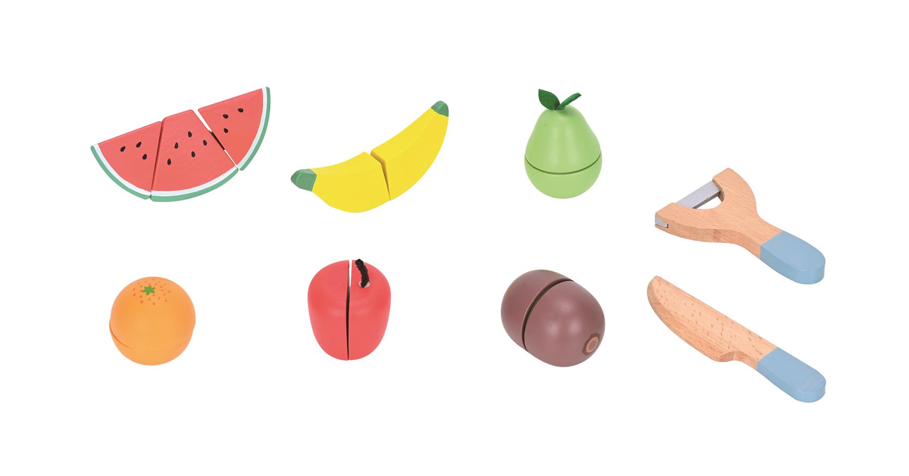 Lelin Wooden Fruit Cut Ups