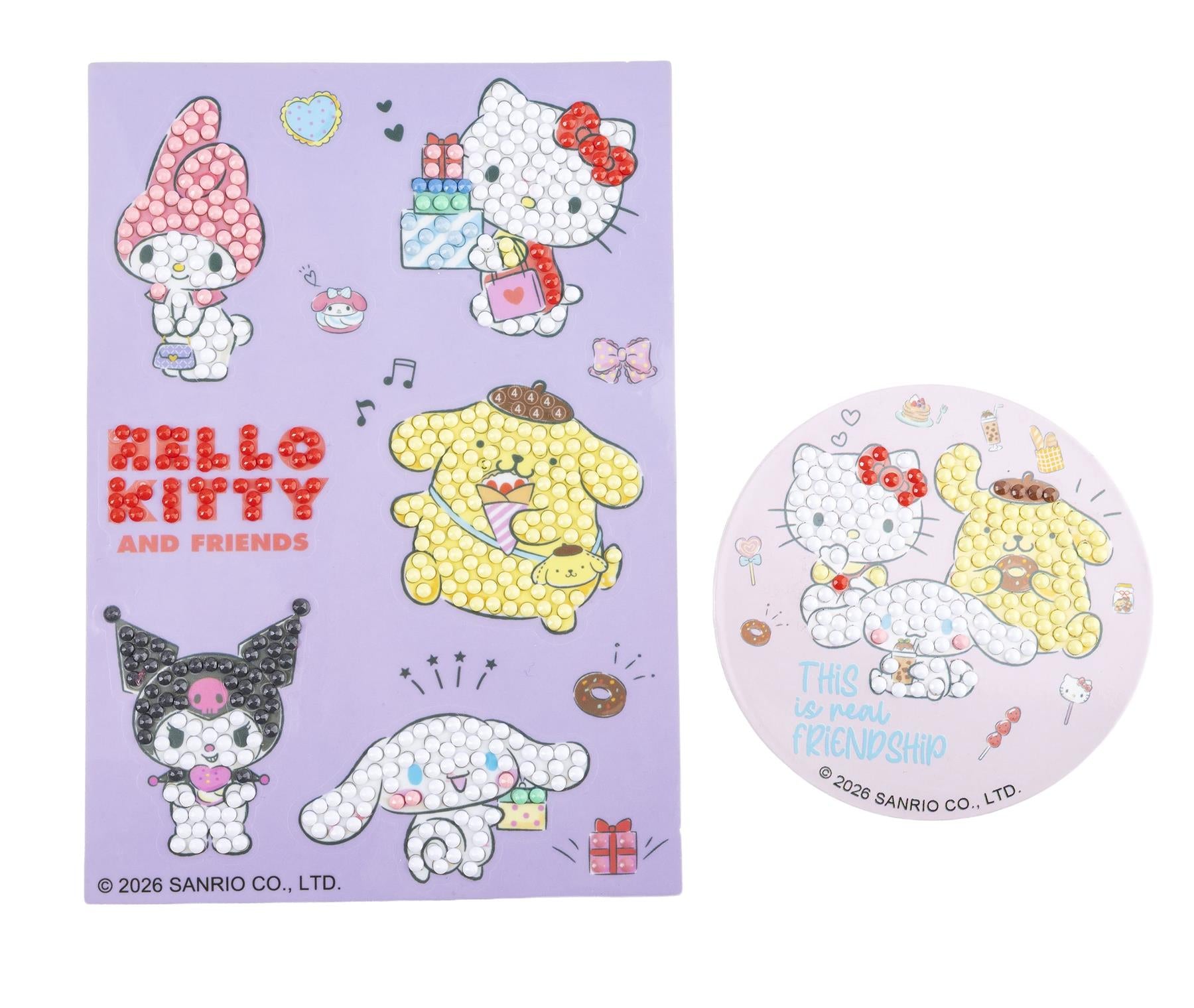 Hello Kitty and Friends Crystal Art Mega Activity Set