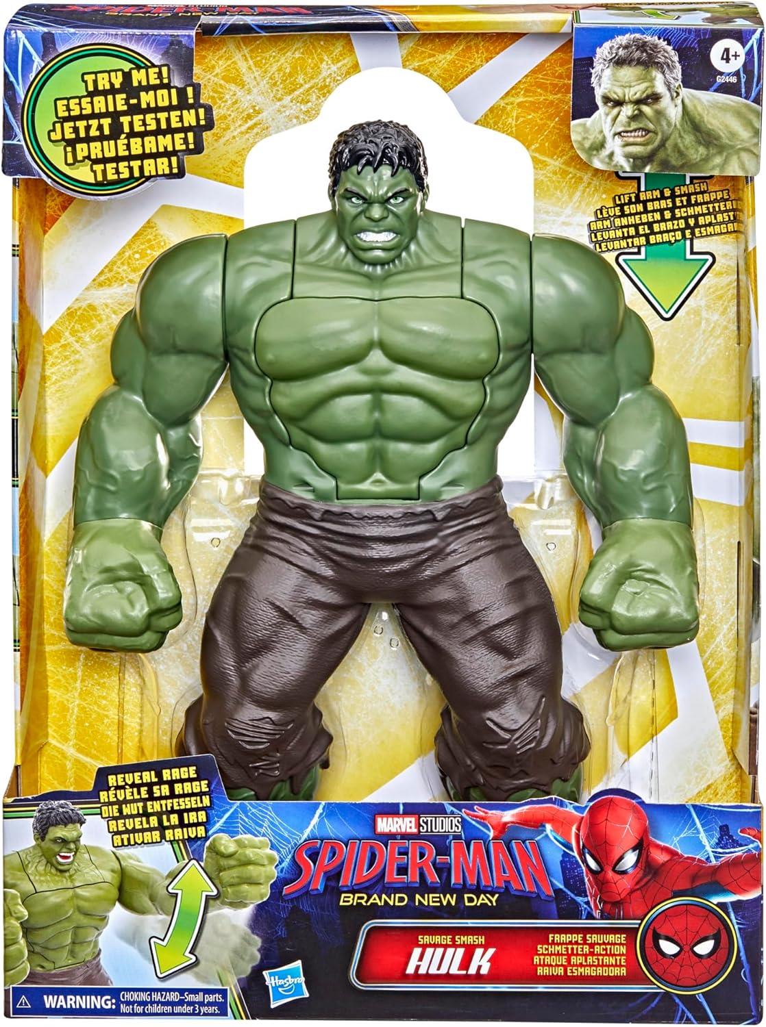 Marvel Spider-Man: Brand New Day Savage Smash Action Figure - Hulk