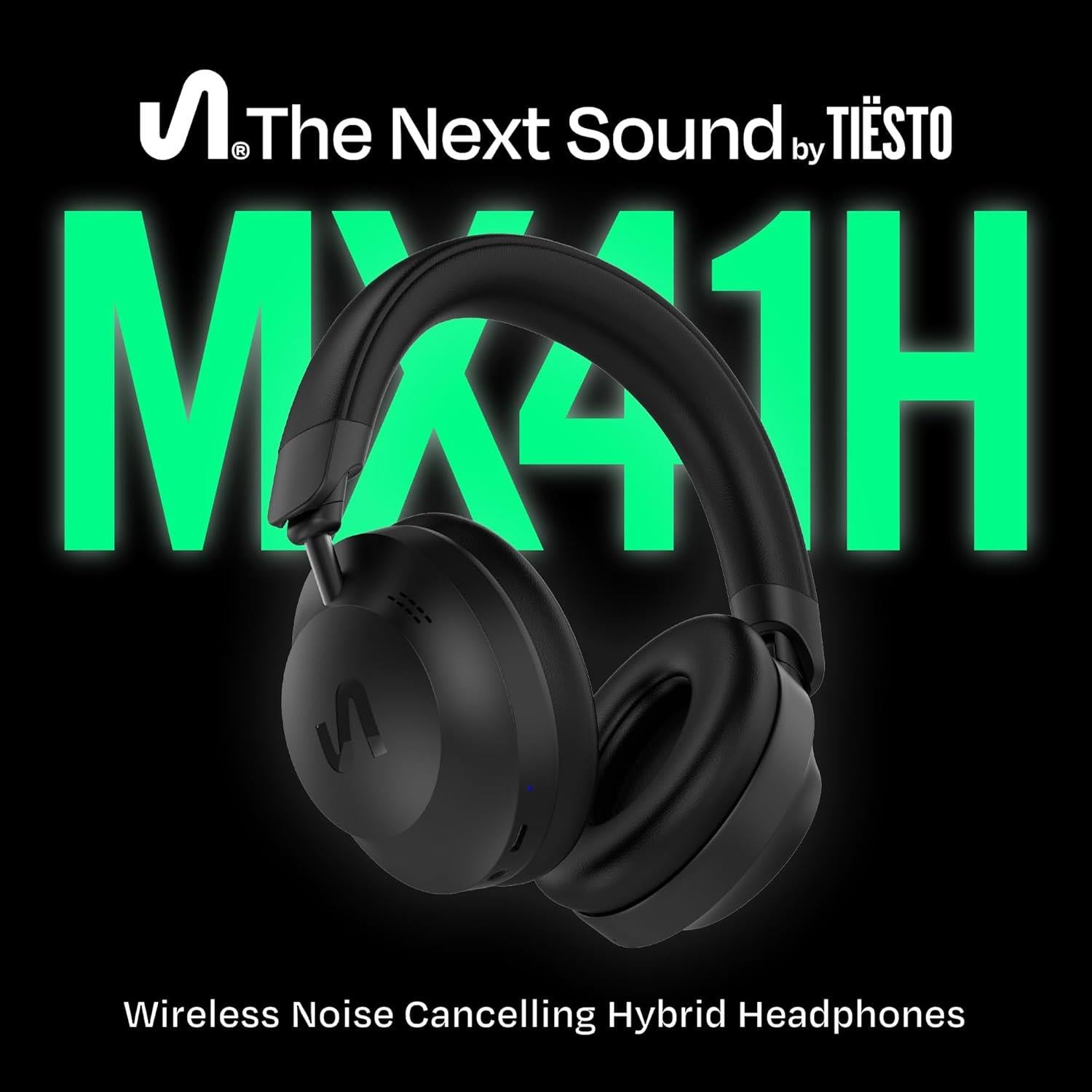 The Next Sound by Tiësto Hybrid Active Noise Canceling Headphones