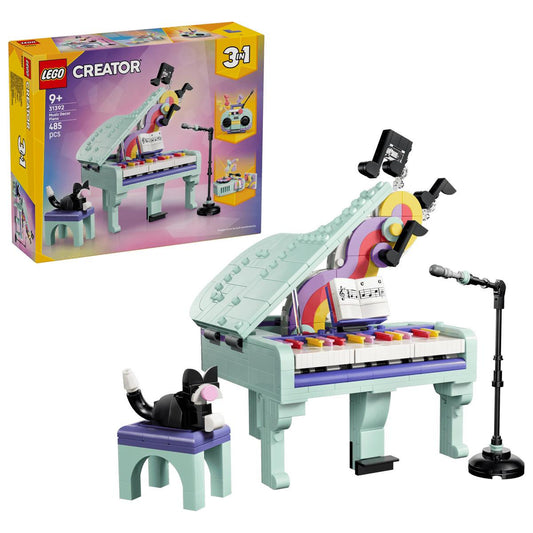 LEGO Creator Music Decor Piano with Cat 31392