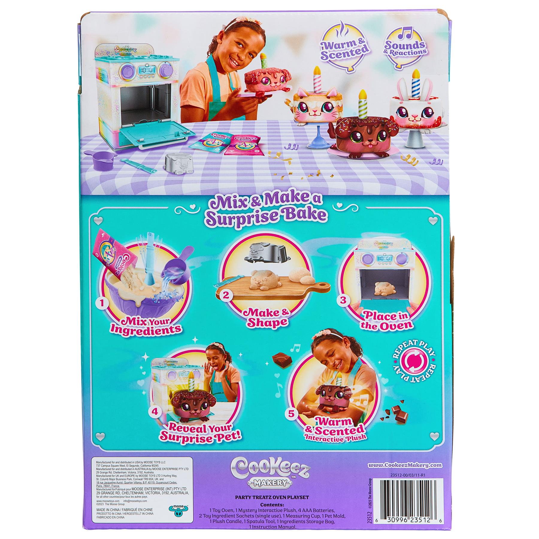 Cookeez Makery Party Treatz Oven Playset