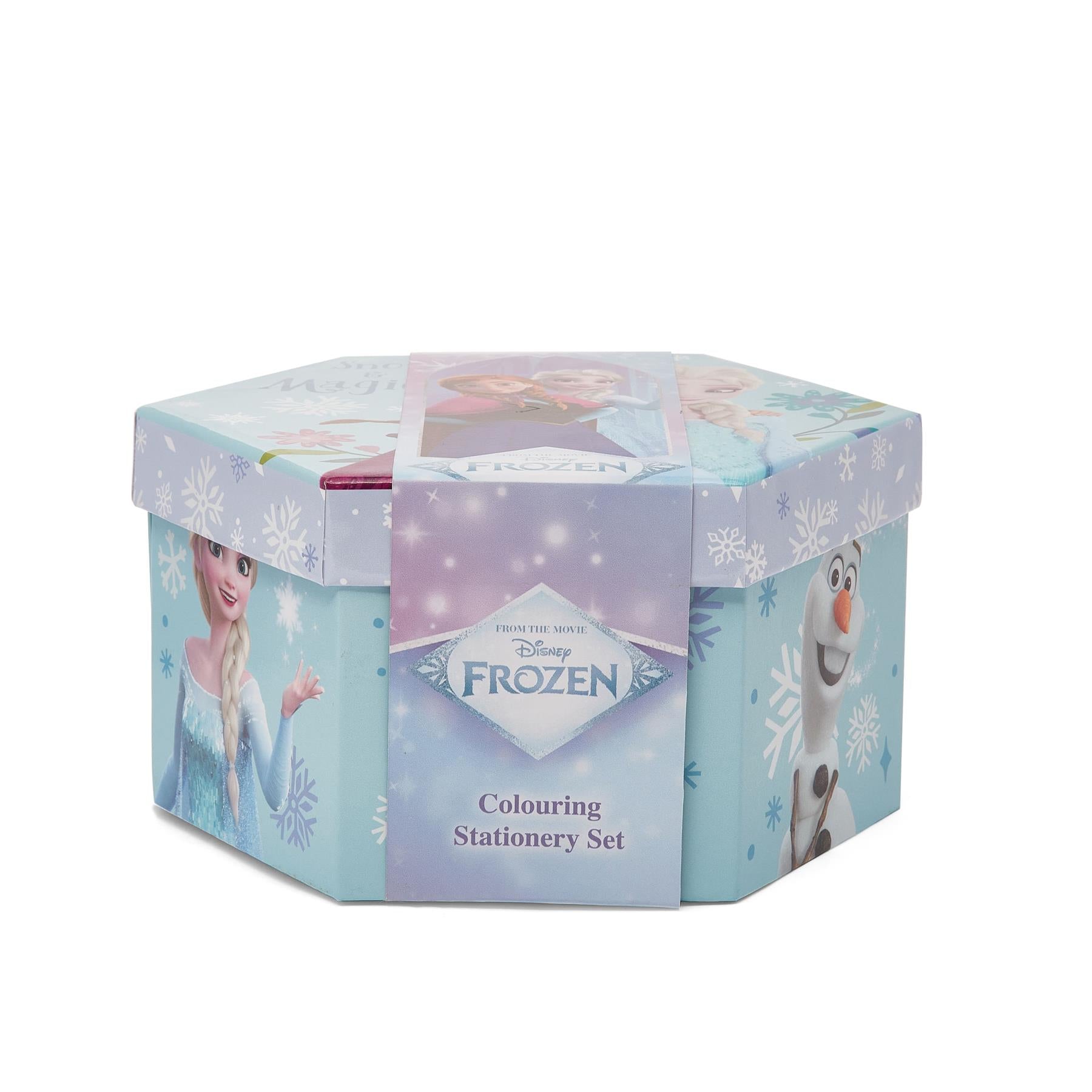 Disney Frozen Deluxe 52-Piece Hexagonal Art Set
