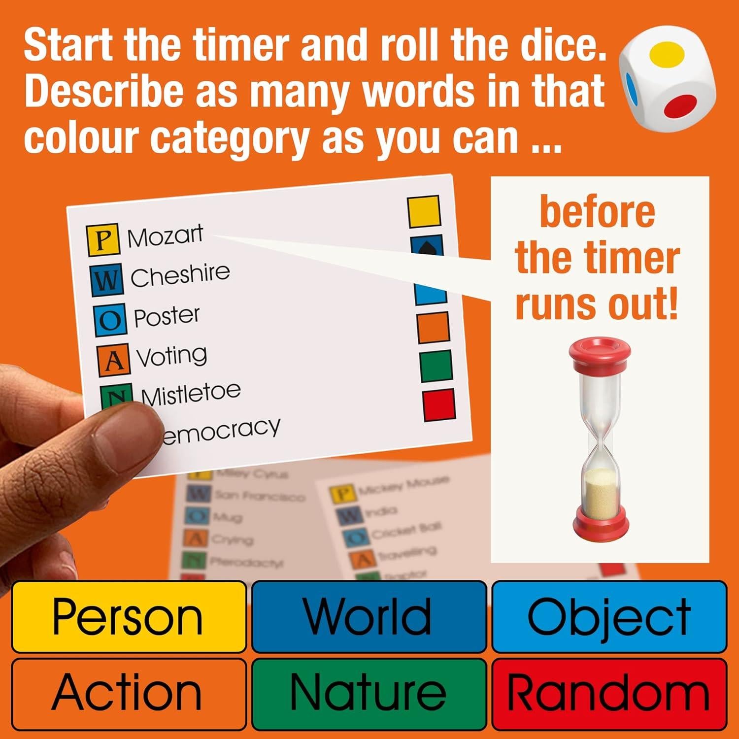 Drumond Park Articolate for Kids - Mini gioco da tavolo per bambini, versione compatta del gioco di descrizione parlante, giochi di famiglia per bambini dai 6 anni in su Drumond Park Articolate for Kids - Mini gioco da tavolo per bambini, versione compatta del gioco di descrizione parlante, giochi di famiglia per bambini dai 6 anni in su