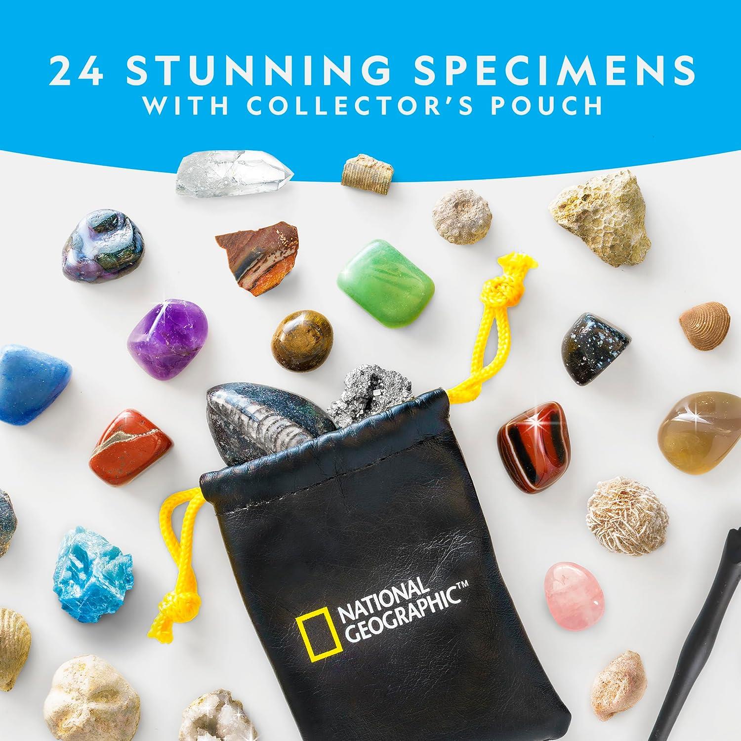 National Geographic Rock Minerals & Fossil Advent Calendar
