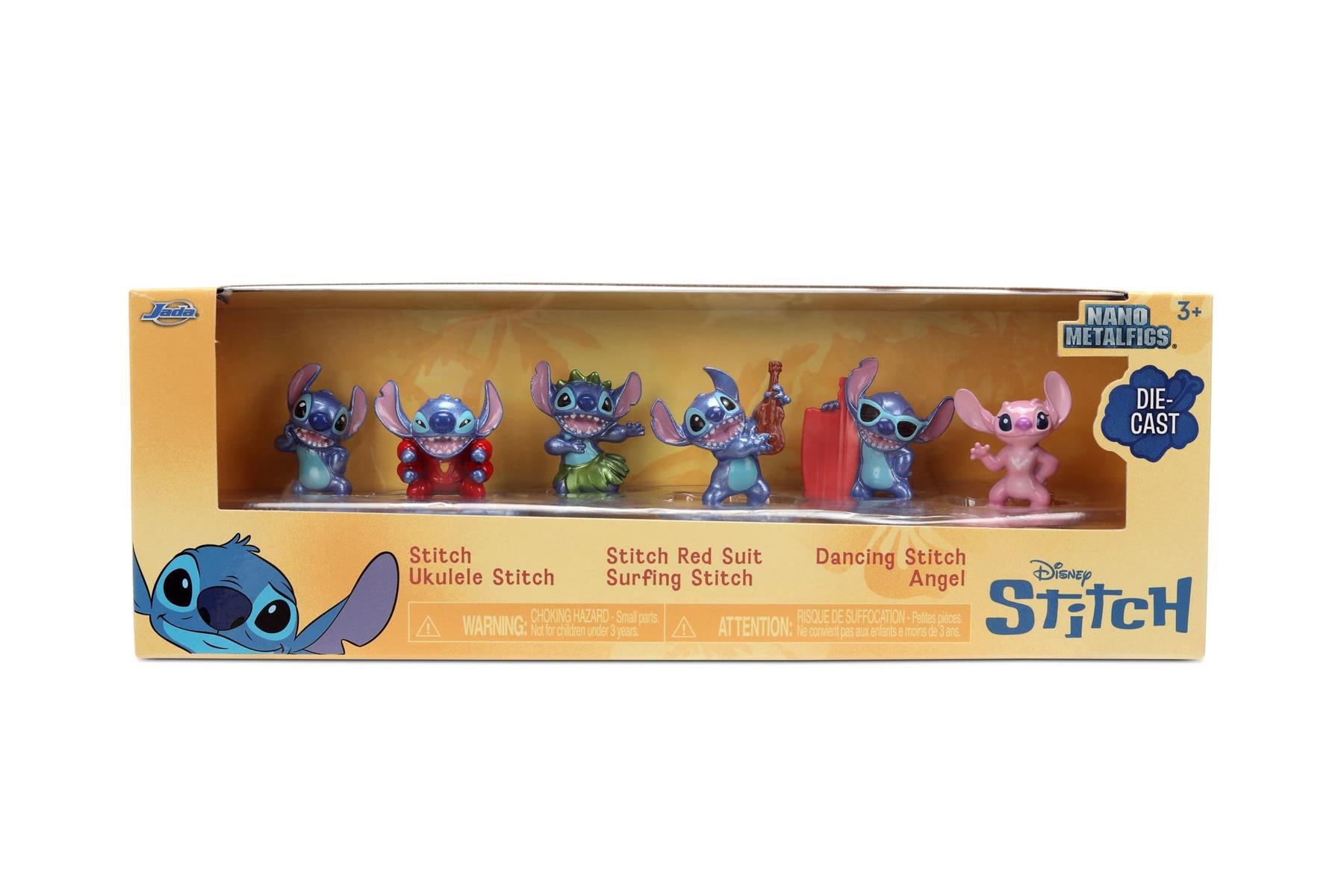 Disney Stitch Nano Figure 6-Pack