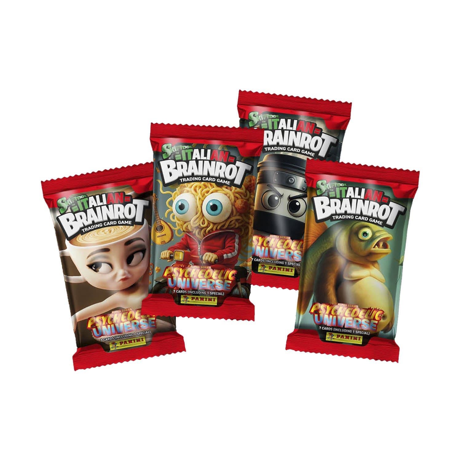 Panini Italian Brainrot Trading Card Collection Packs