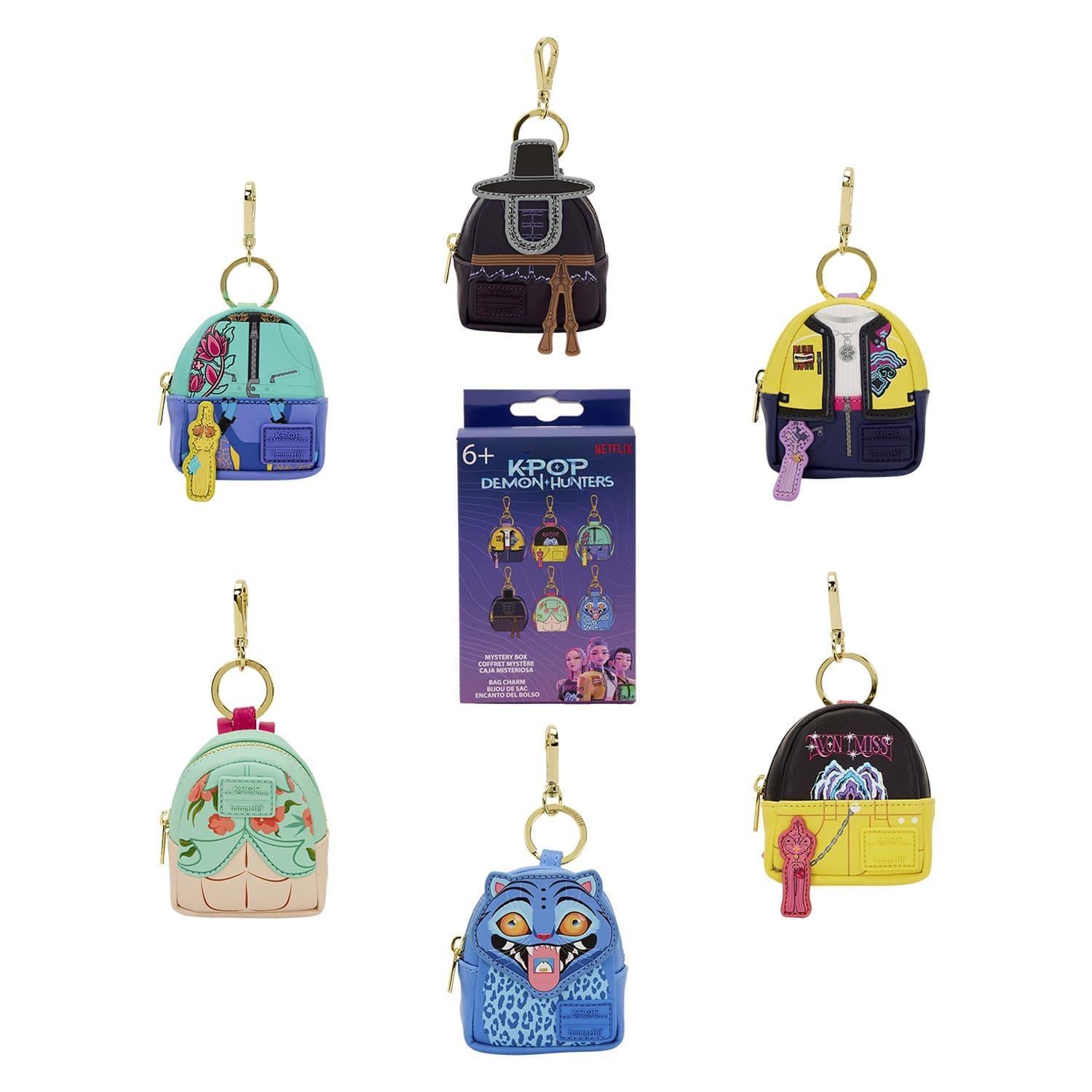 Loungefly K-Pop Demon Hunters Mystery Mini Backpack Charm