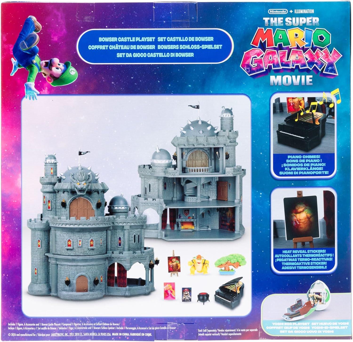 Super Mario Galaxy Movie Bowser's Castle Playset