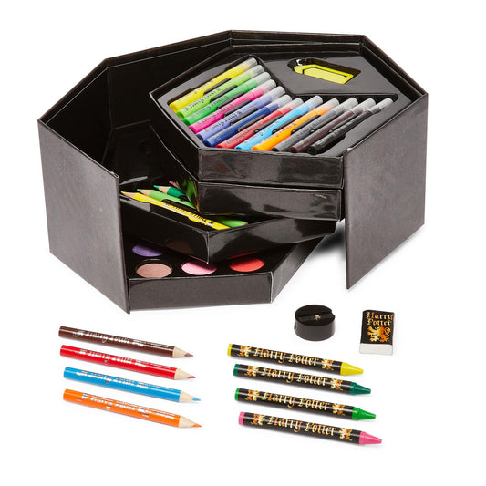 Harry Potter Deluxe 52-Piece Hexagonal Art Set