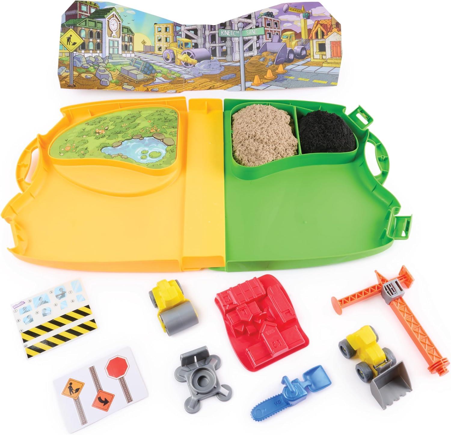 Kinetc Sand Construction Zone Playset