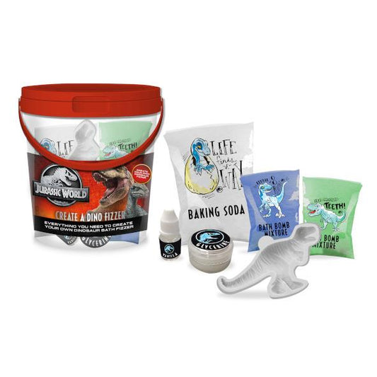 Jurassic World Make Your Own Dinosaur Bath Fizzer Set