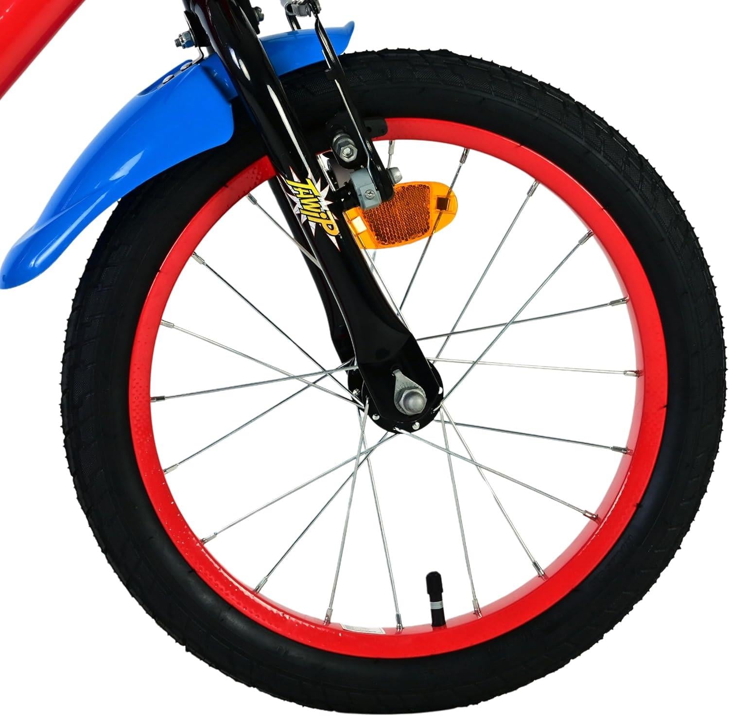 Spiderman Kids 16 inch Bike - Blue/Red