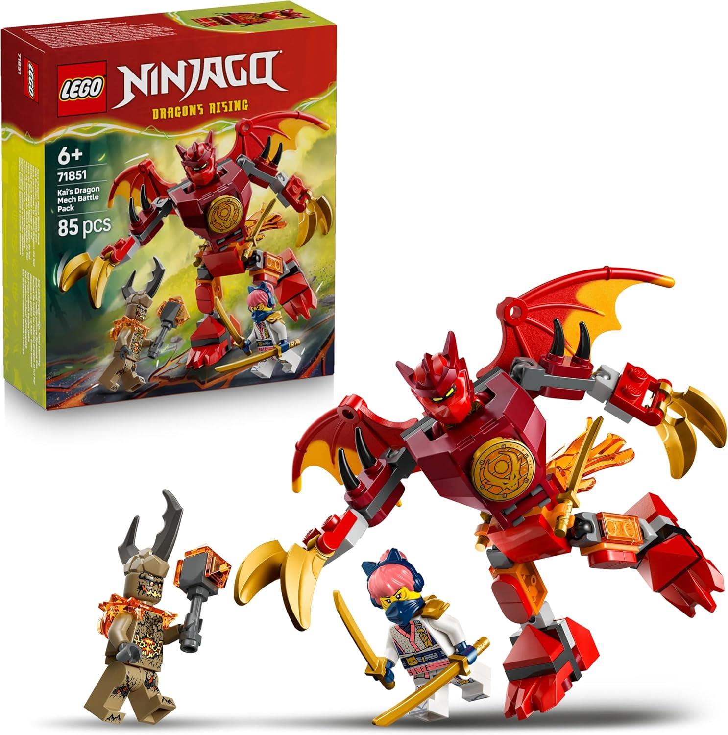 LEGO Ninjago Dragons Rising Kai's Dragon Mech Battle Pack 71851