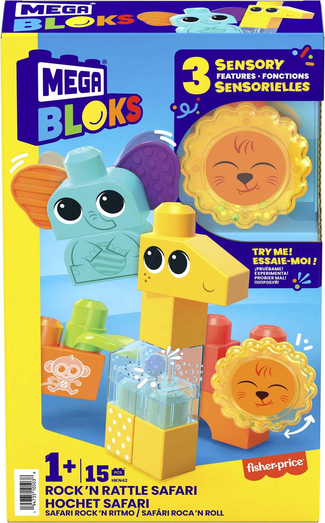 MEGA Bloks Rock 'n Rattle Safari