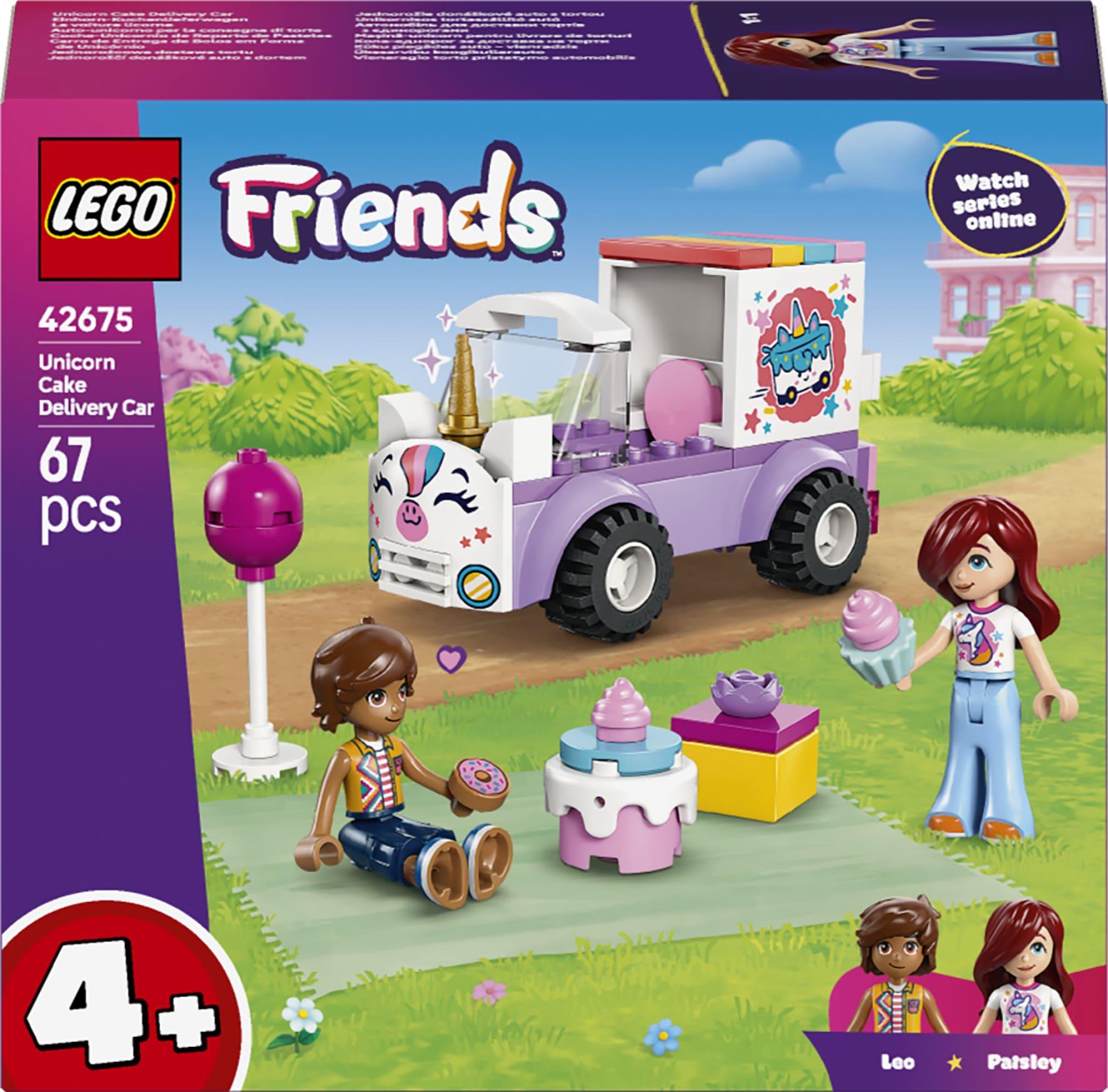 LEGO Friends Unicorn Cake Delivery Car Toy 42675
