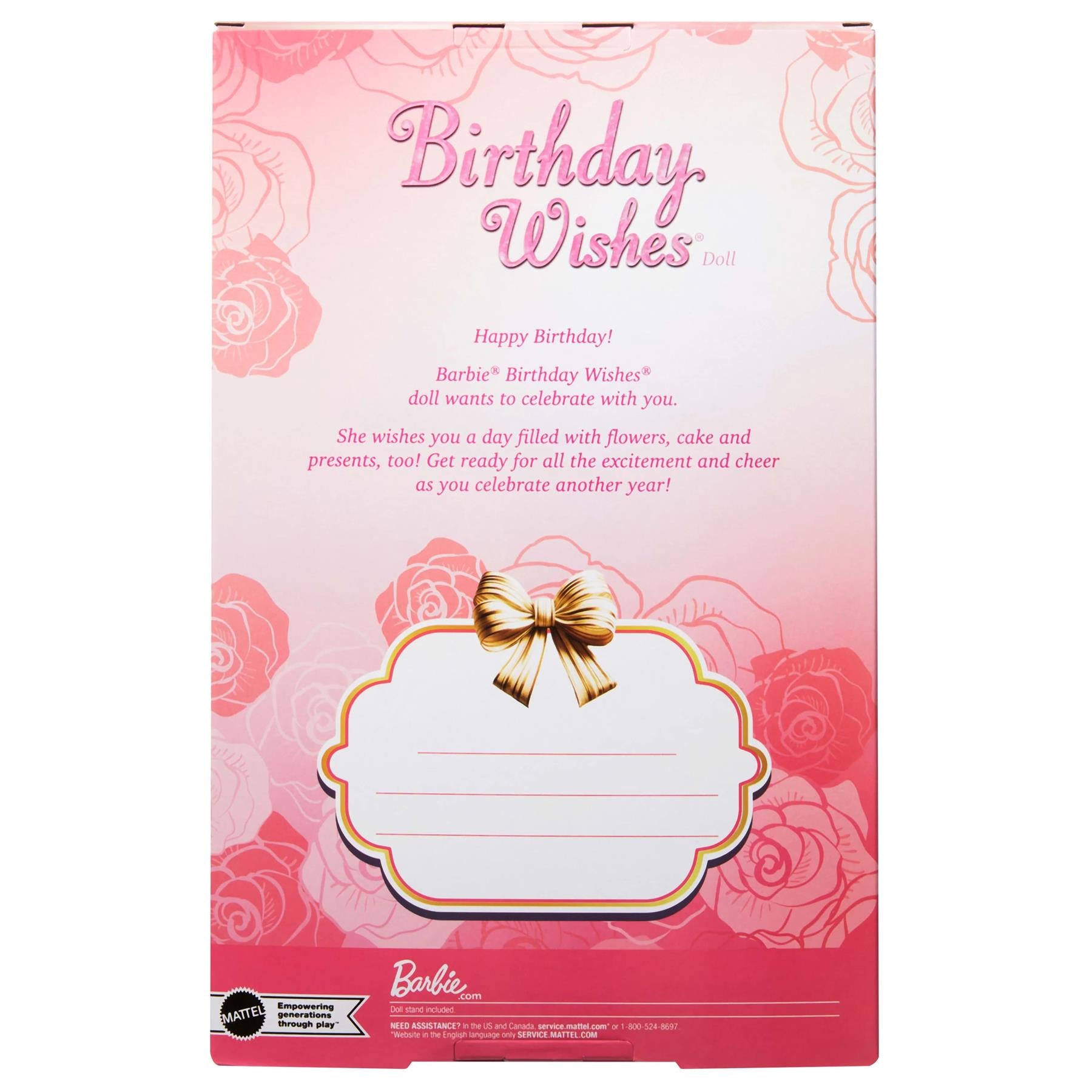 Barbie Birthday Wishes Doll