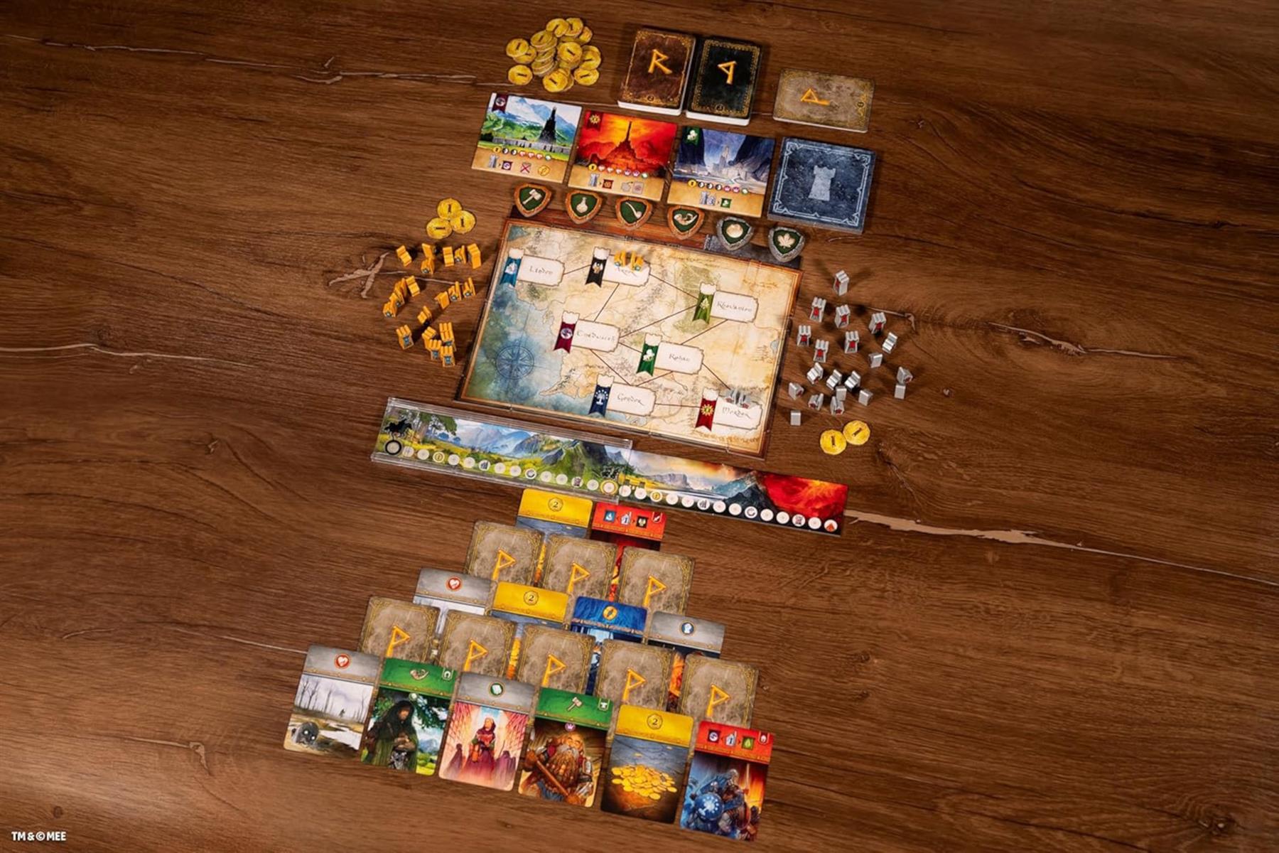 The Lord of the Rings: Duel for Middle - Earth Board Game