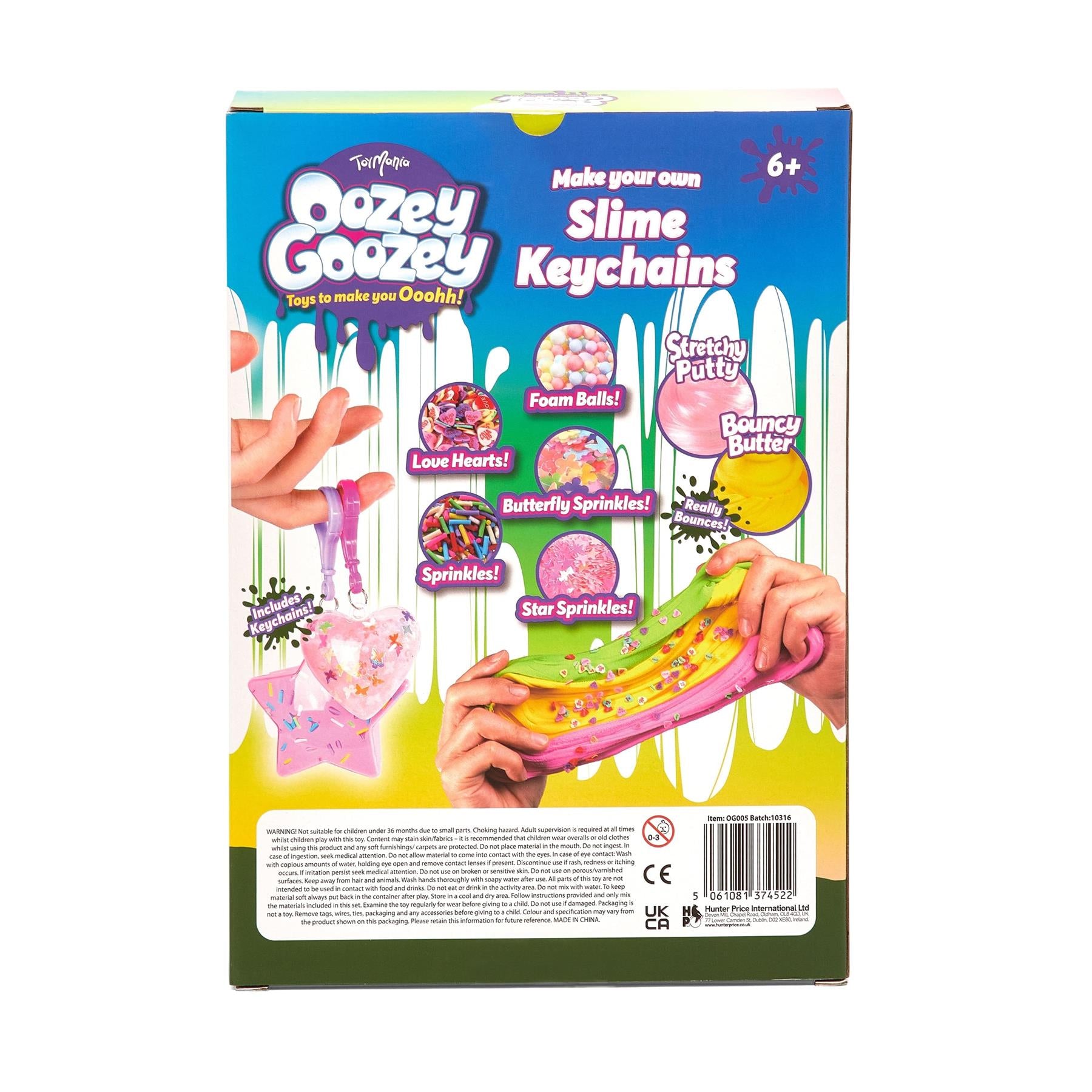 Oozey Goozey Create Your Own Slime Keychain