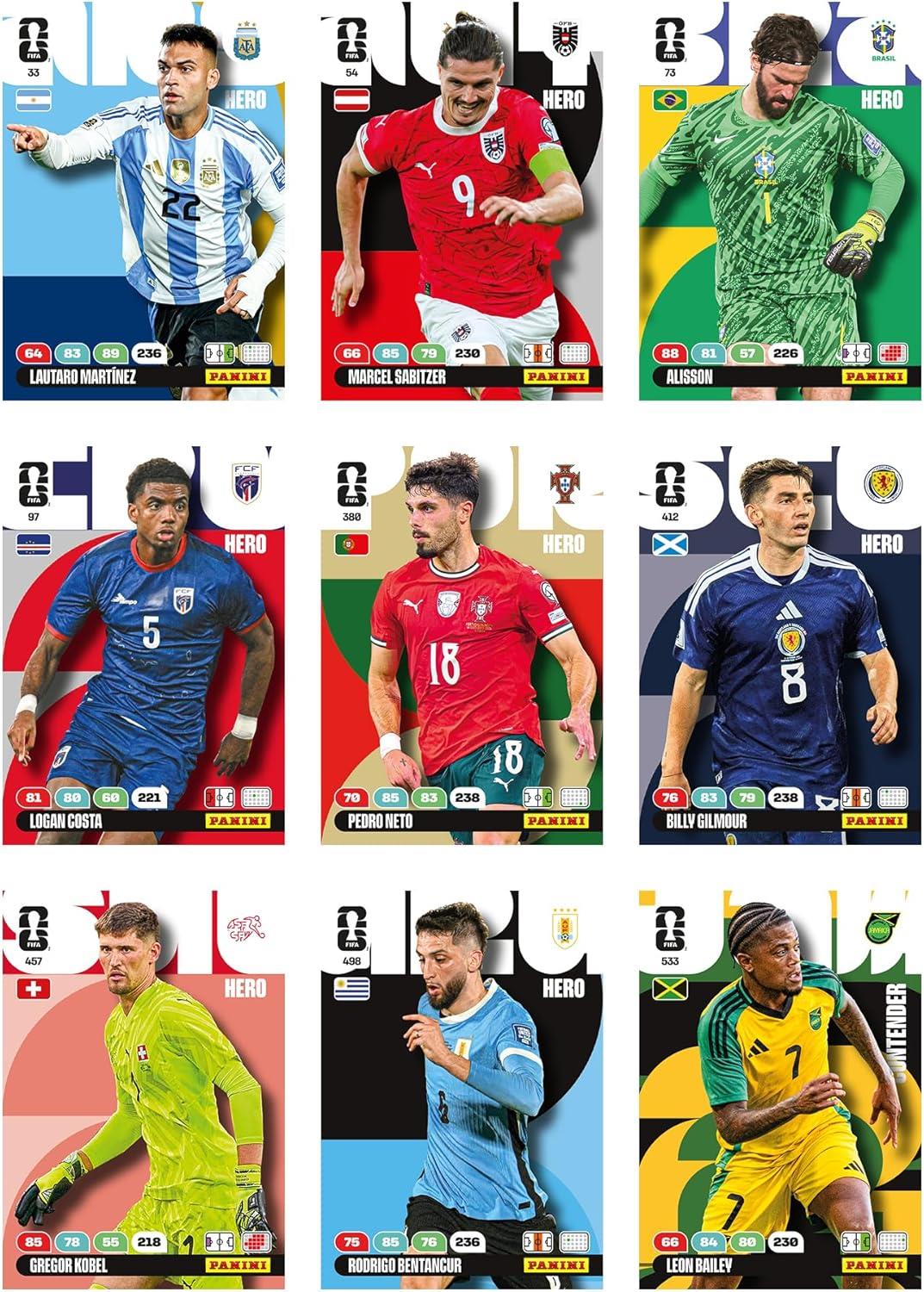 Panini FIFA World Cup 2026 XL Trading Cards - 50 Packs