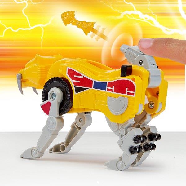 Mighty Morphin Power Rangers- Sabertoothed Tiger Dinozord