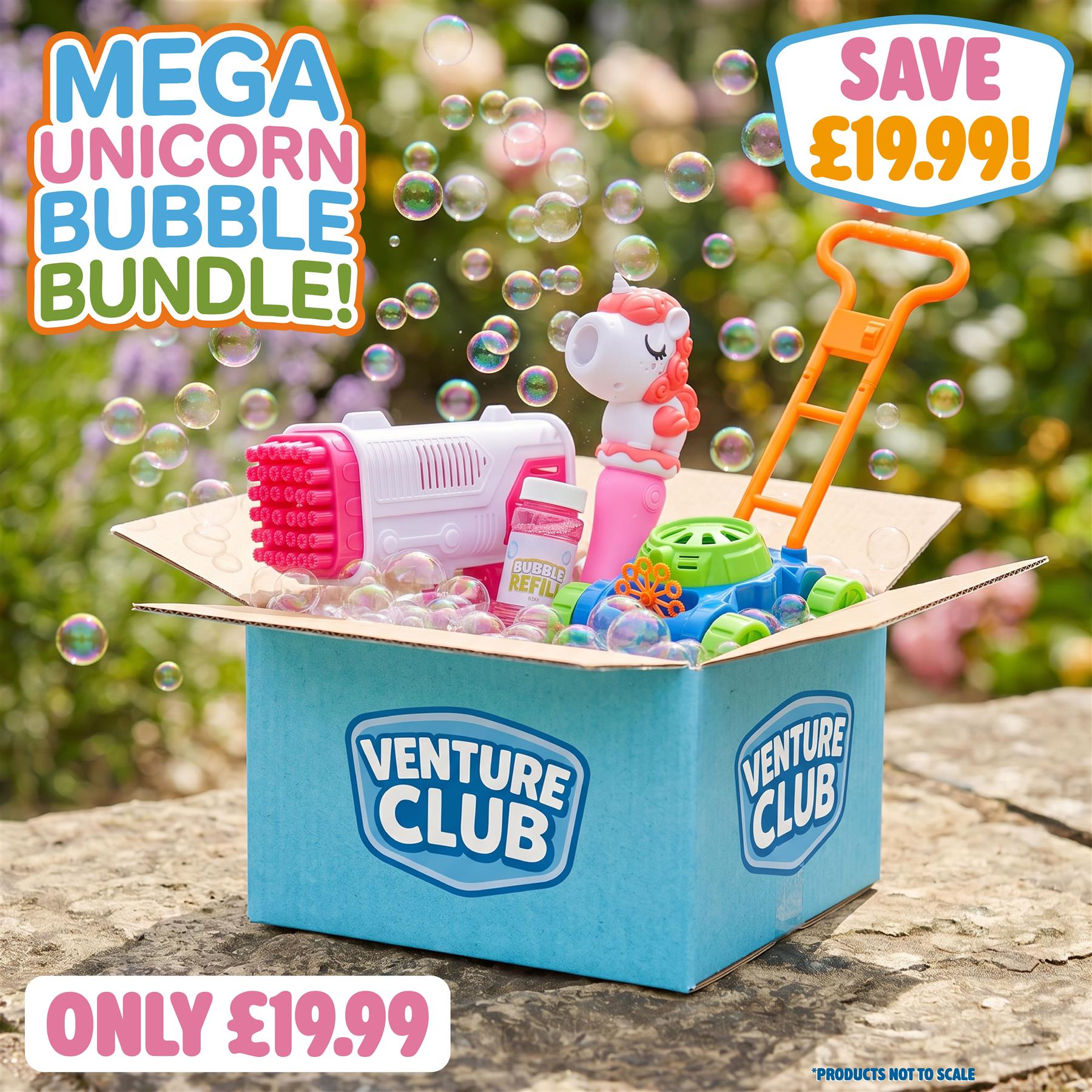 Venture Club Mega Bubble Unicorn Bundle