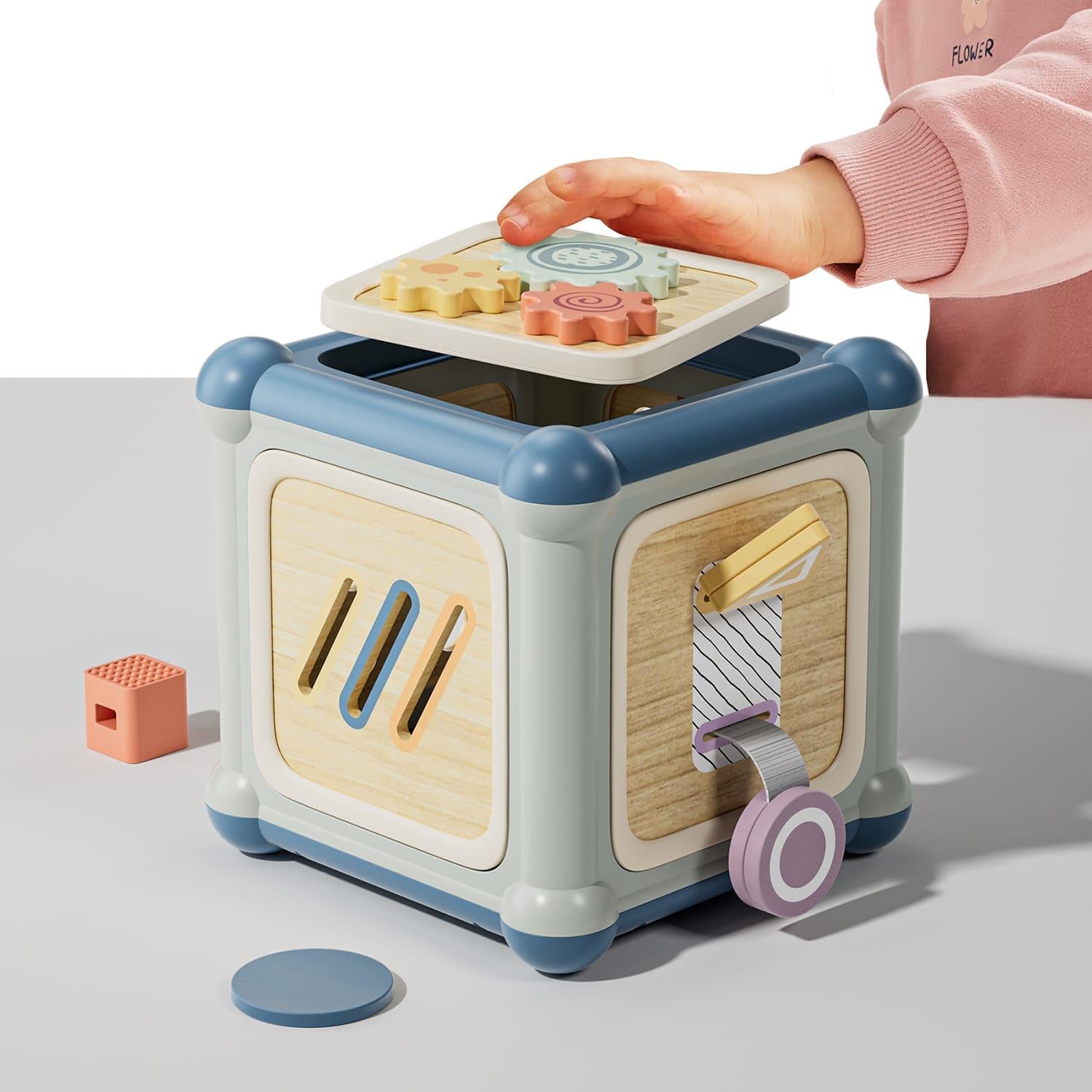 Topbright Wooden Master 10in1 Activity Cube