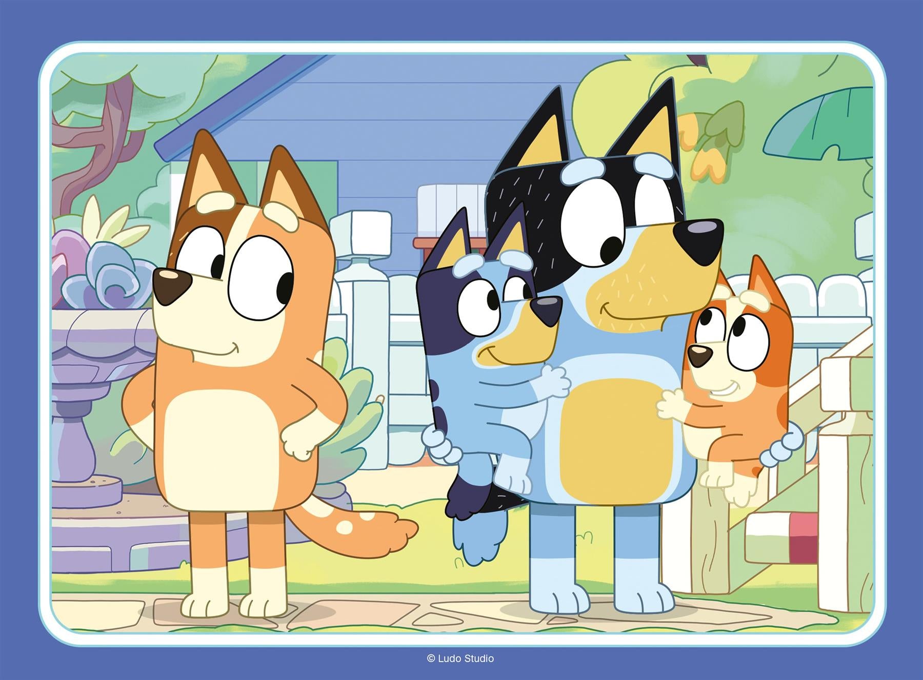 Ravensburger Bluey 4 in a Box Puzzle