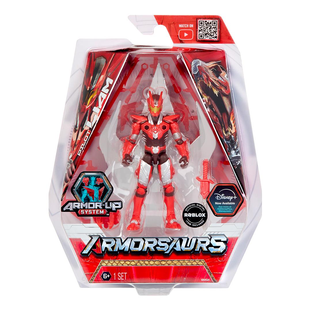 Armorsaurs 3.75 Inch Figure- T-Rex Pilot - Liam Roberts