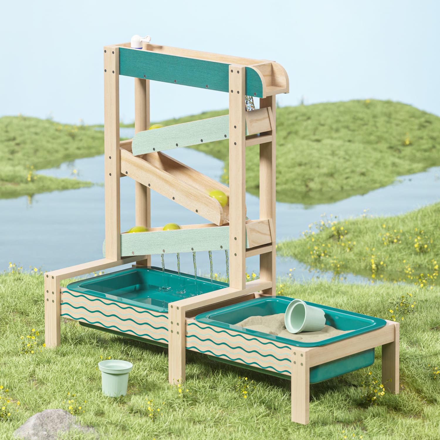 Topbright Wooden Water Track