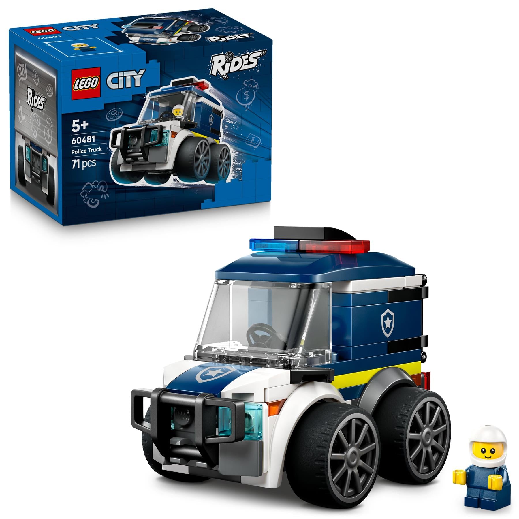 LEGO City Rides Police Truck 60481